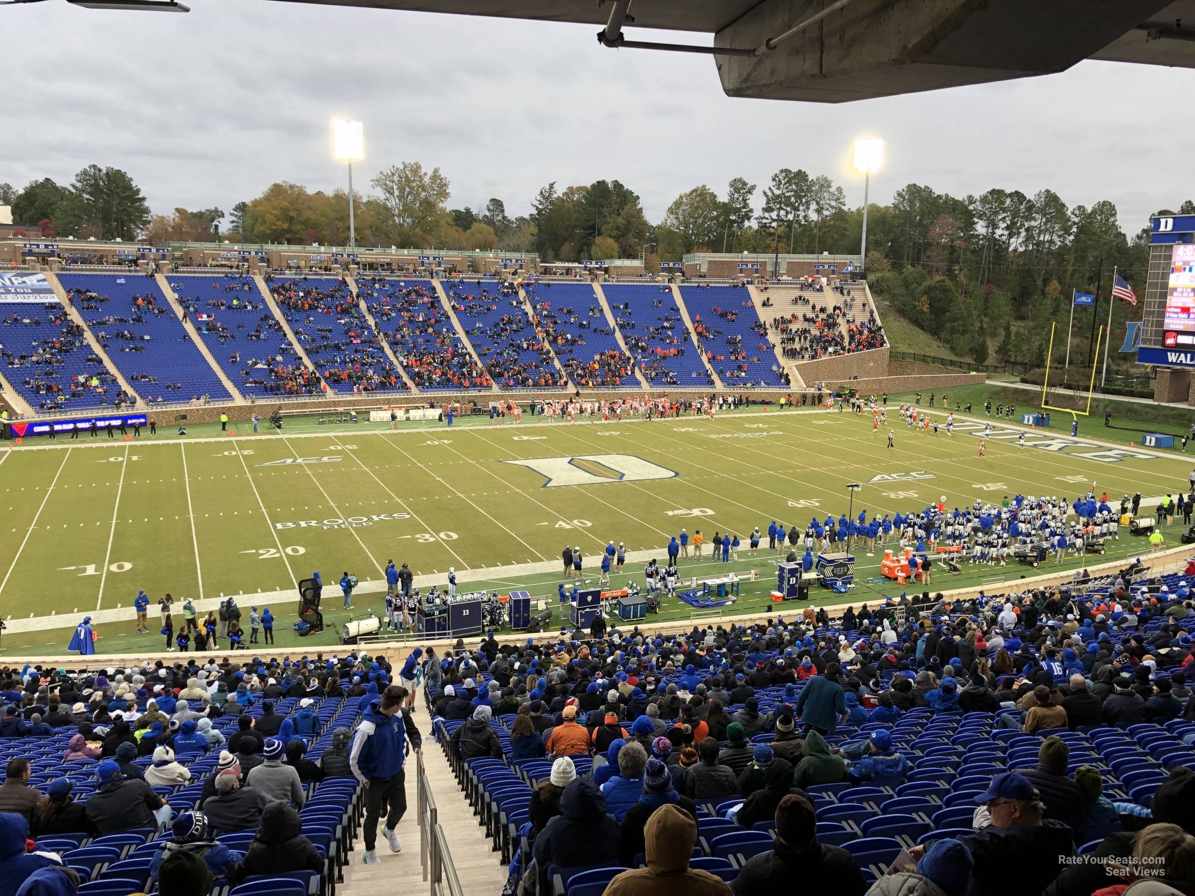 section 24, row pp seat view  - wallace wade stadium