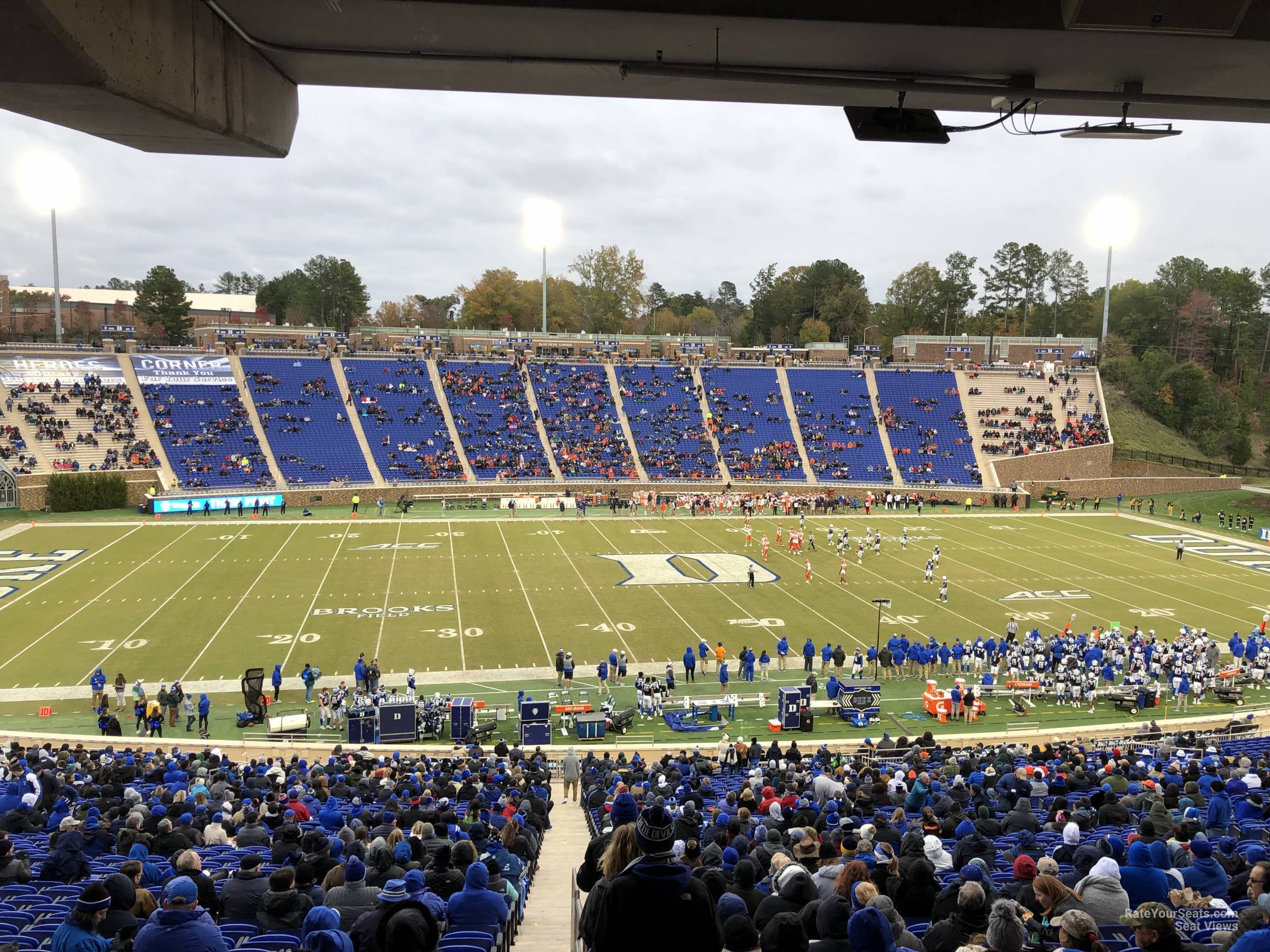 section 25, row pp seat view  - wallace wade stadium