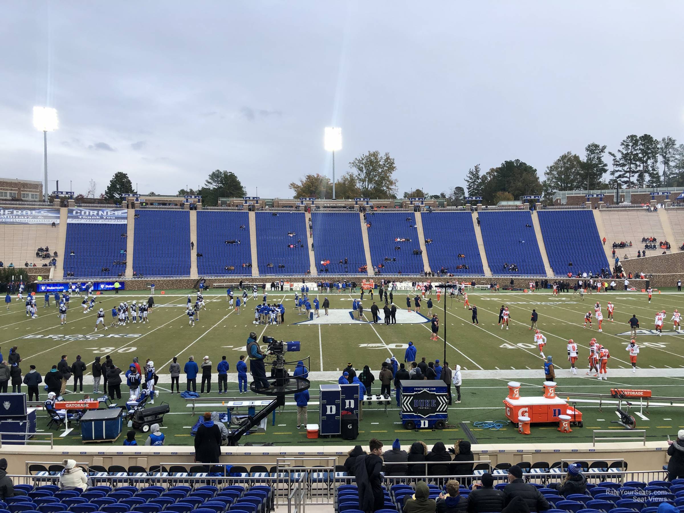 section 26, row k seat view  - wallace wade stadium
