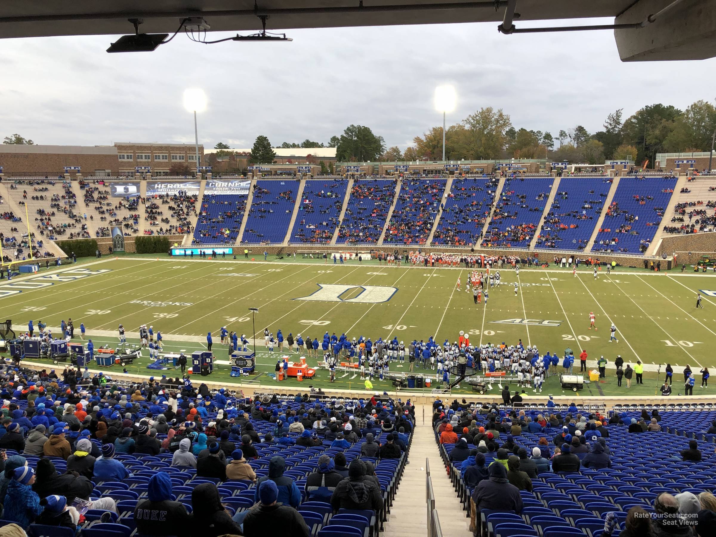 section 28, row pp seat view  - wallace wade stadium