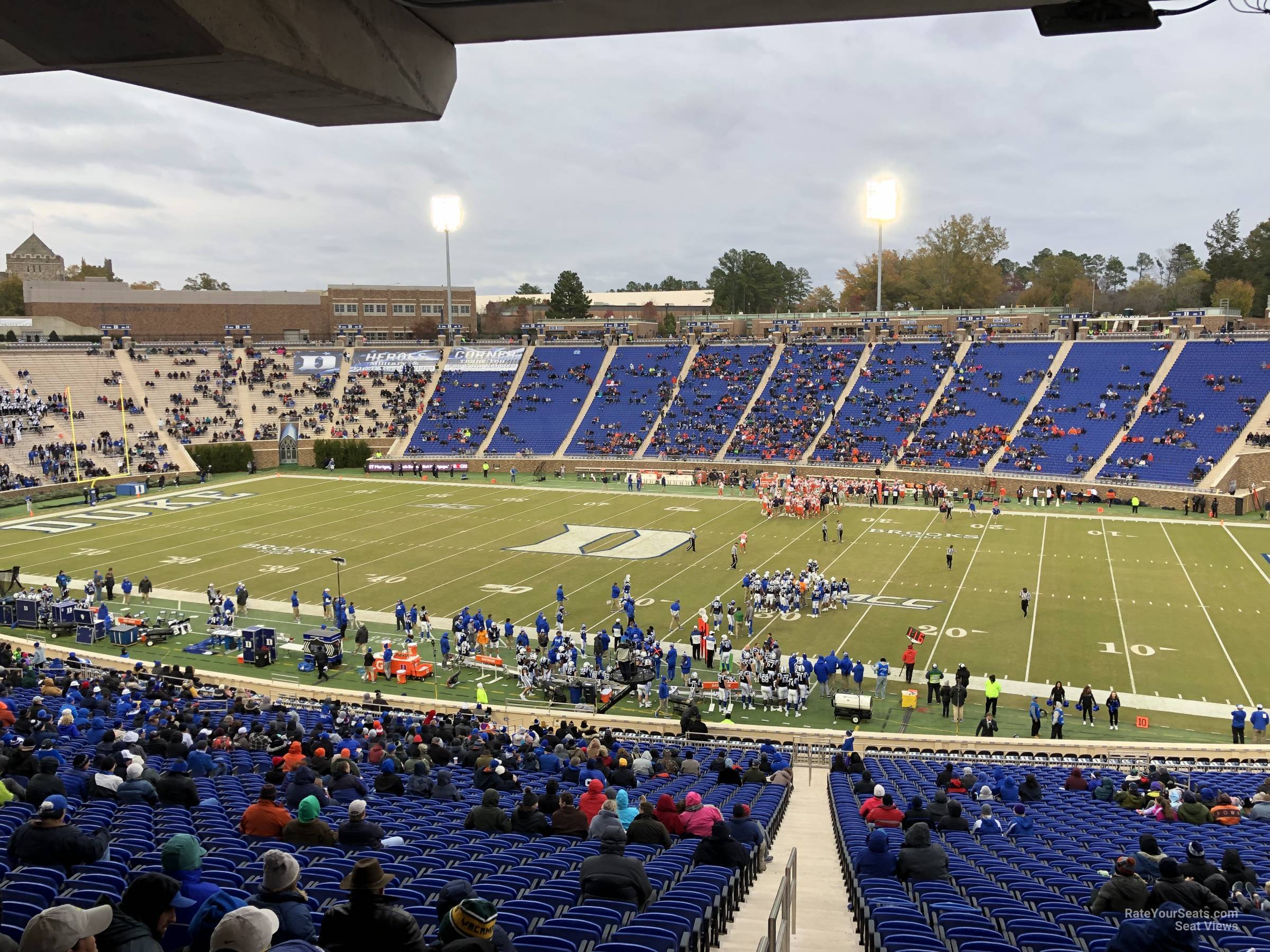 section 29, row pp seat view  - wallace wade stadium