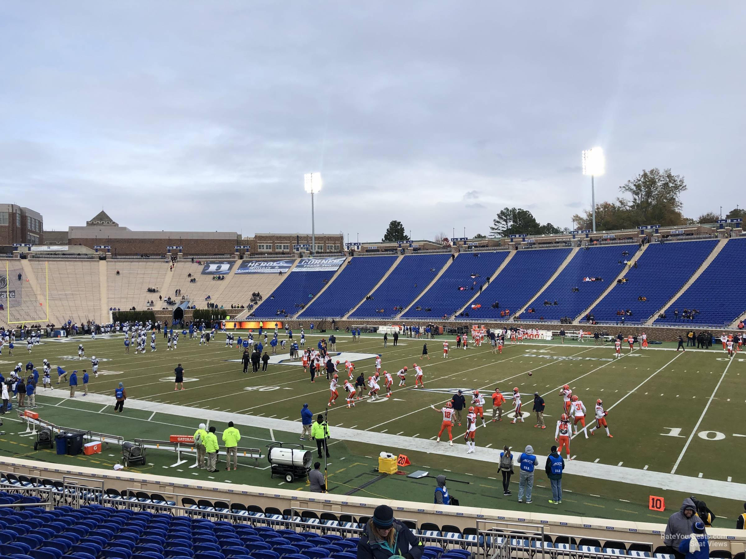 section 30, row k seat view  - wallace wade stadium