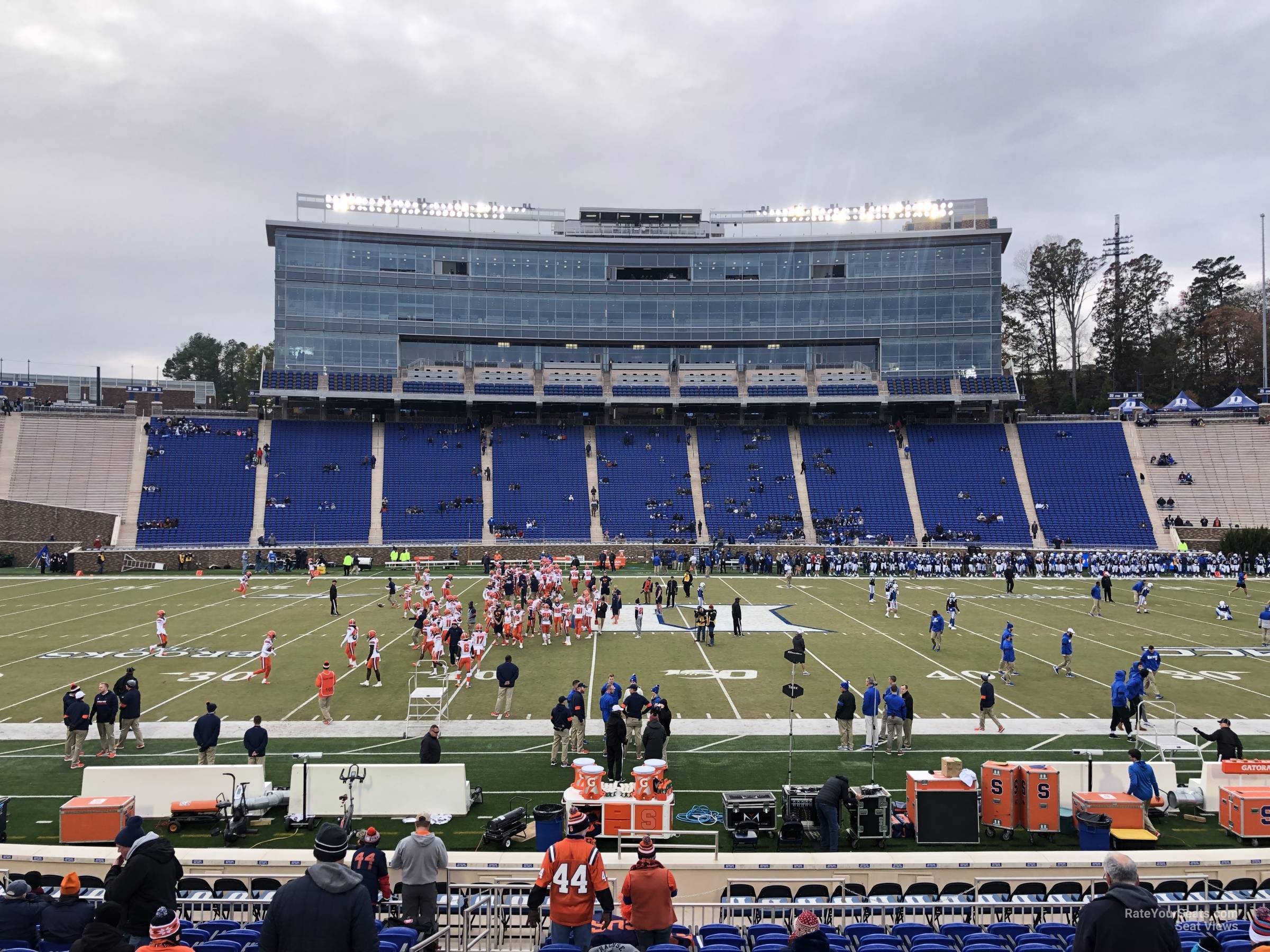section 6, row k seat view - wallace wade stadium