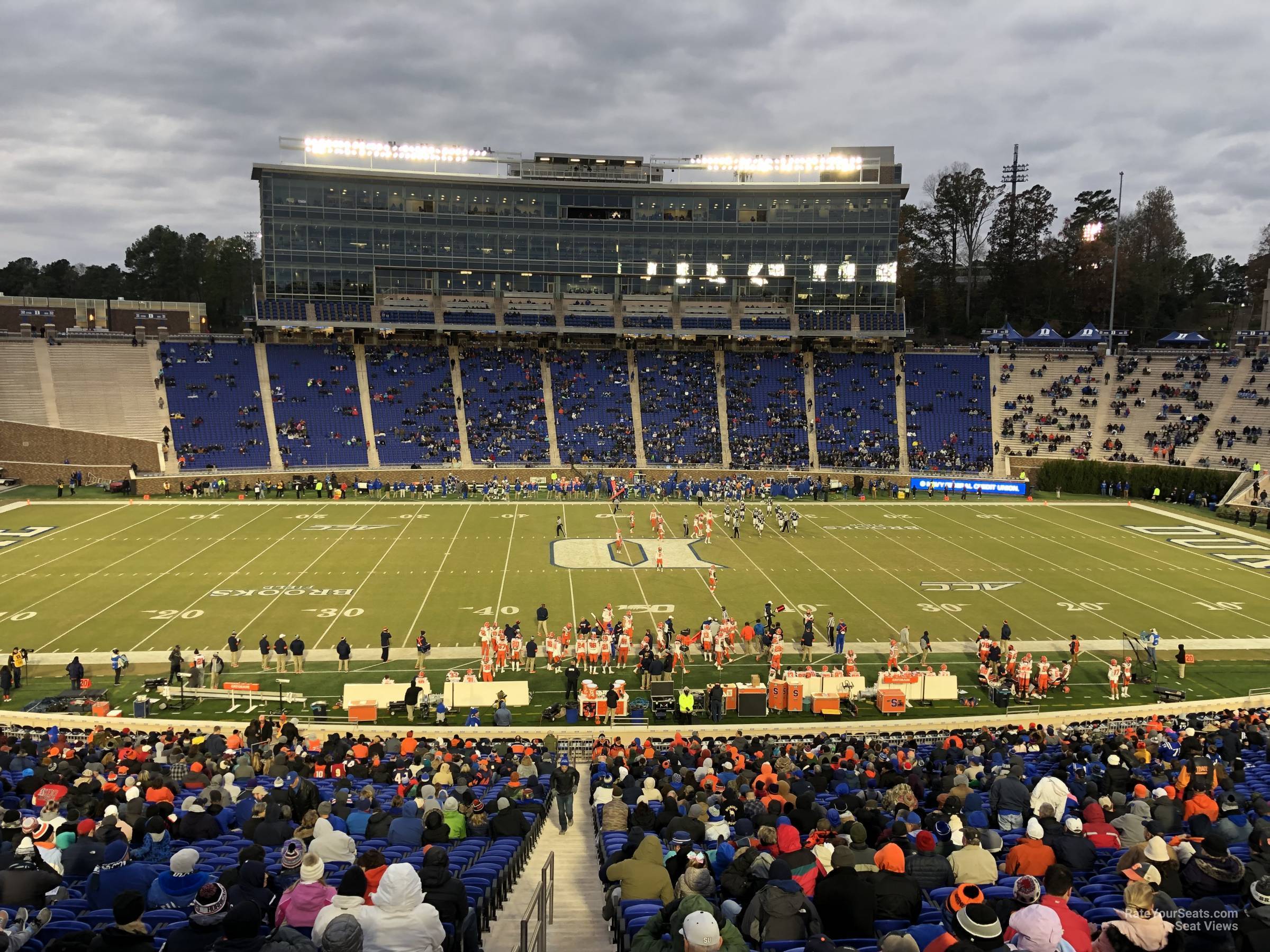 section 6, row pp seat view  - wallace wade stadium