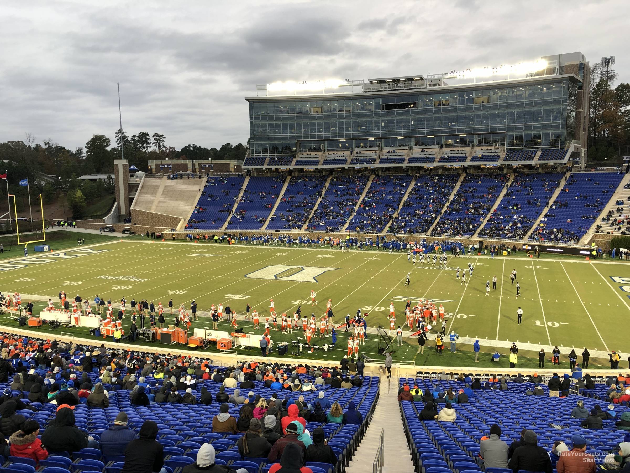 section 9, row pp seat view  - wallace wade stadium