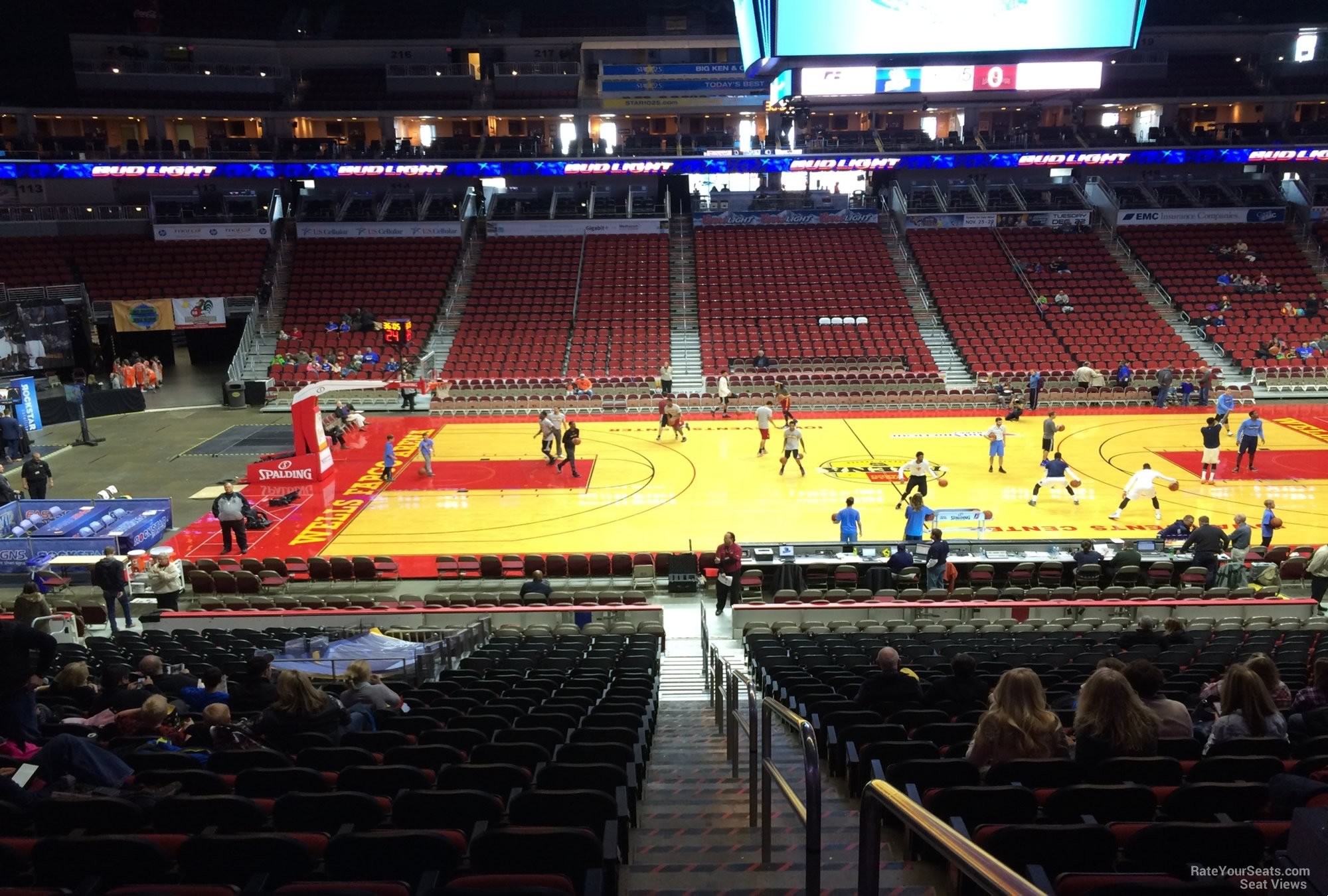 Wells Fargo Arena Basketball Seating Chart