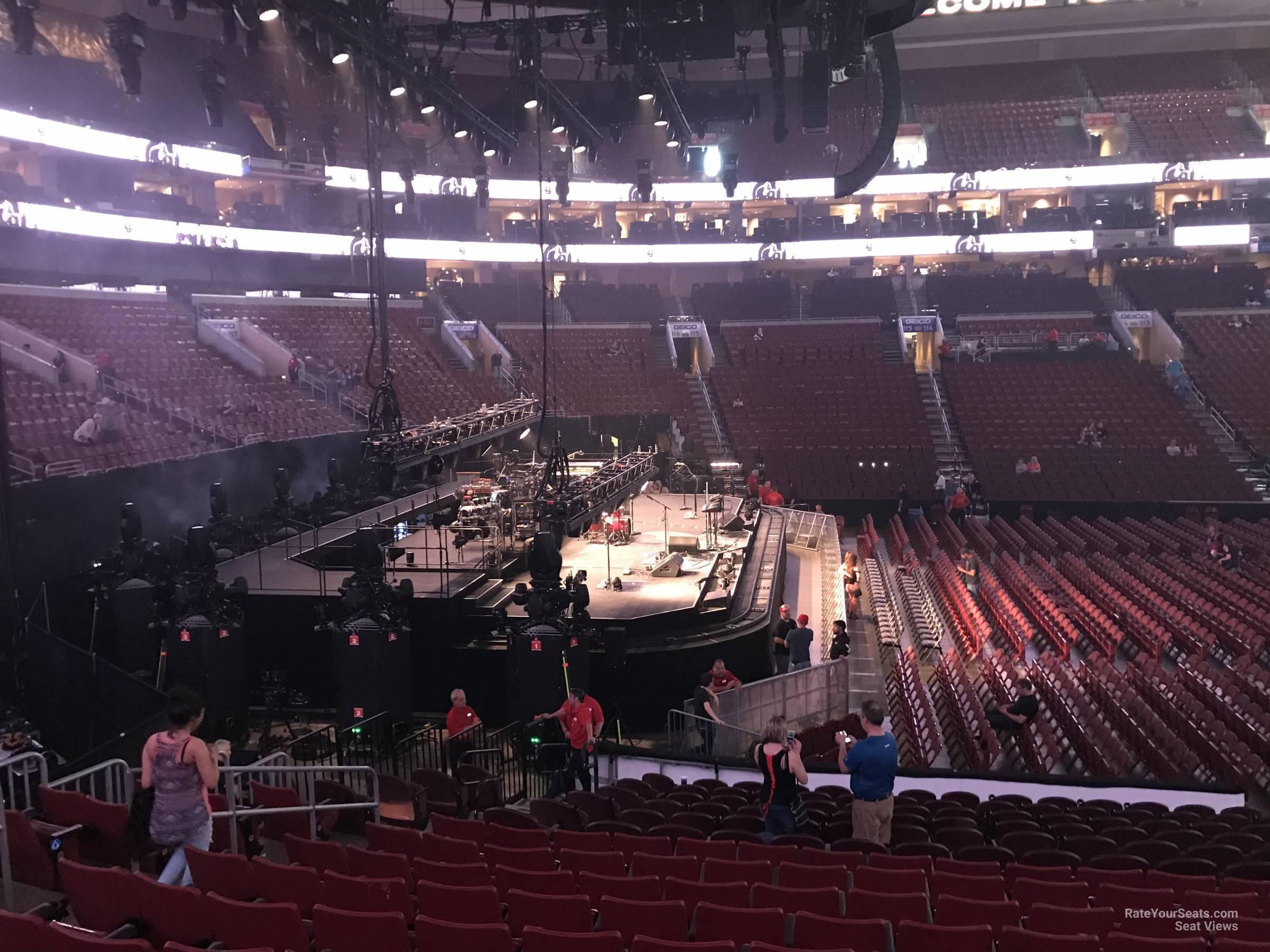 Wells Fargo Center Deled Seating Chart Concert Bios Pics