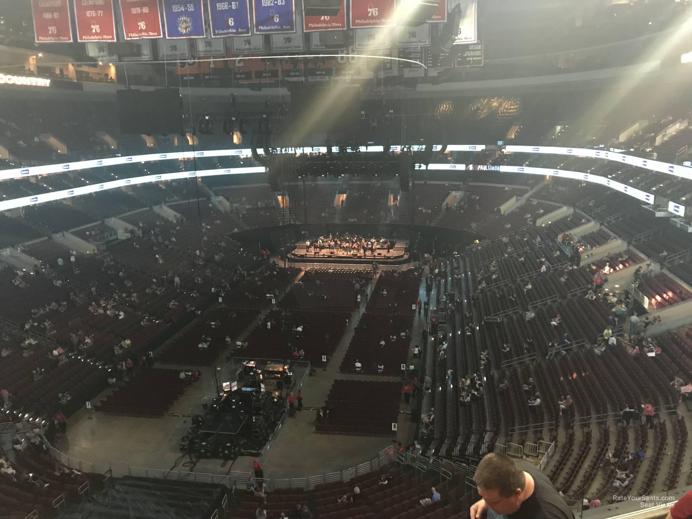 Section 208 at Wells Fargo Center
