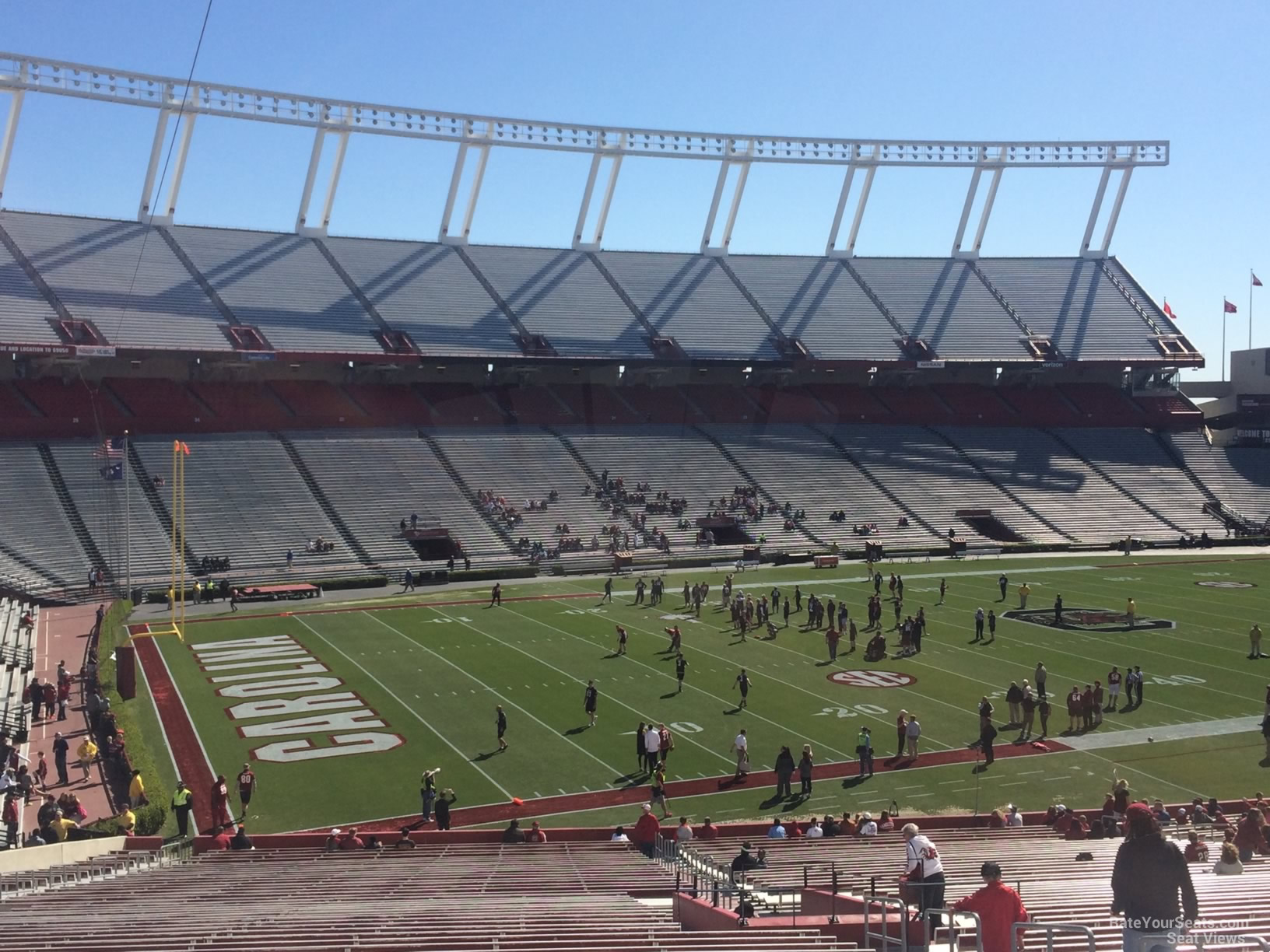 Williams Brice Football Stadium Seating Chart