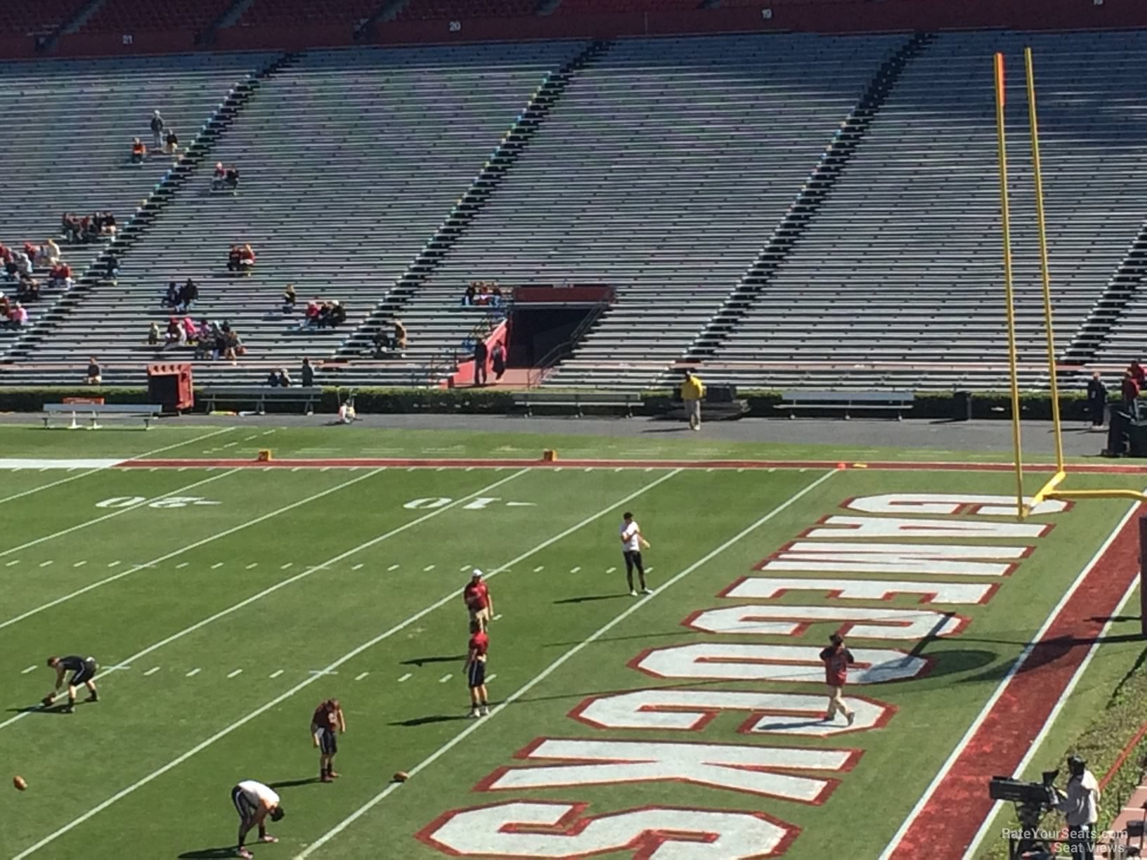 section 109 seat view  - williams-brice stadium