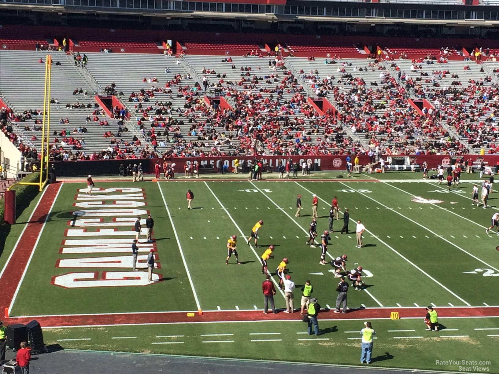 section 17, row 41 seat view  - williams-brice stadium