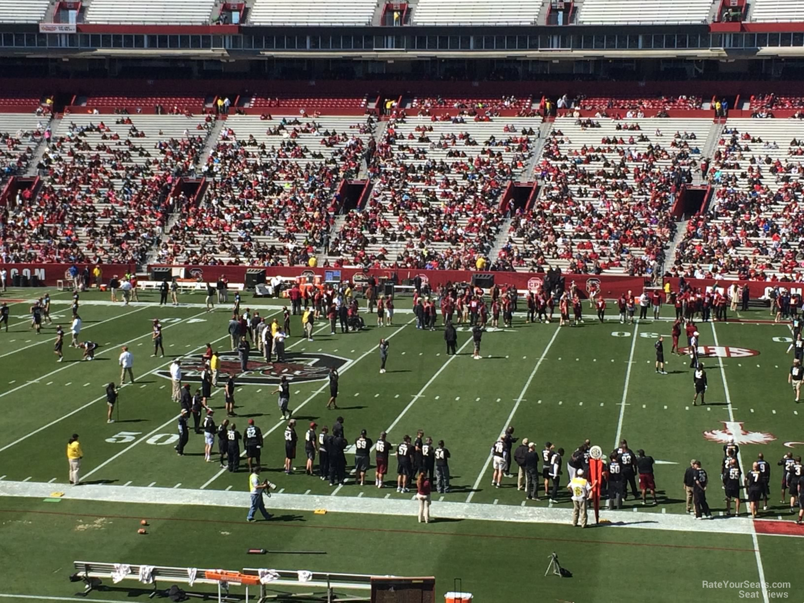 Williams Brice Stadium Seating Chart With Rows