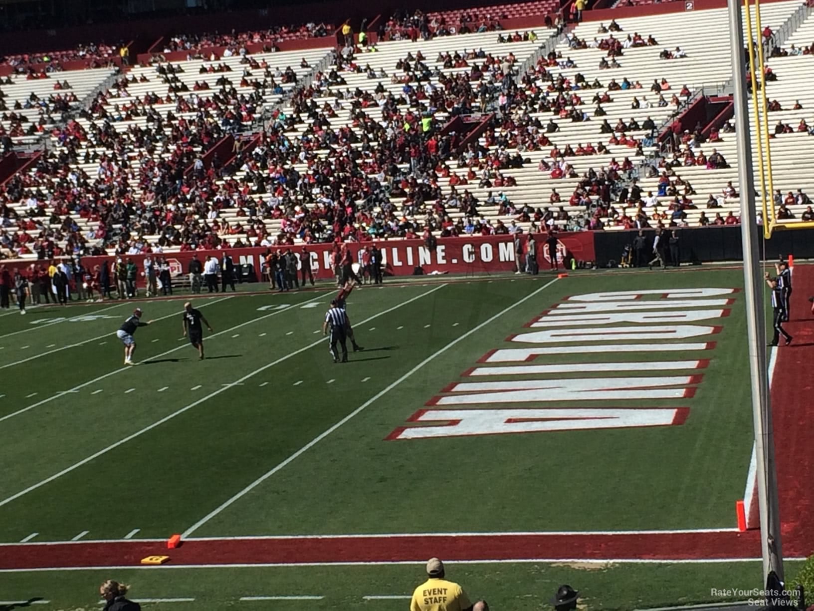 section 25, row 35 seat view  - williams-brice stadium