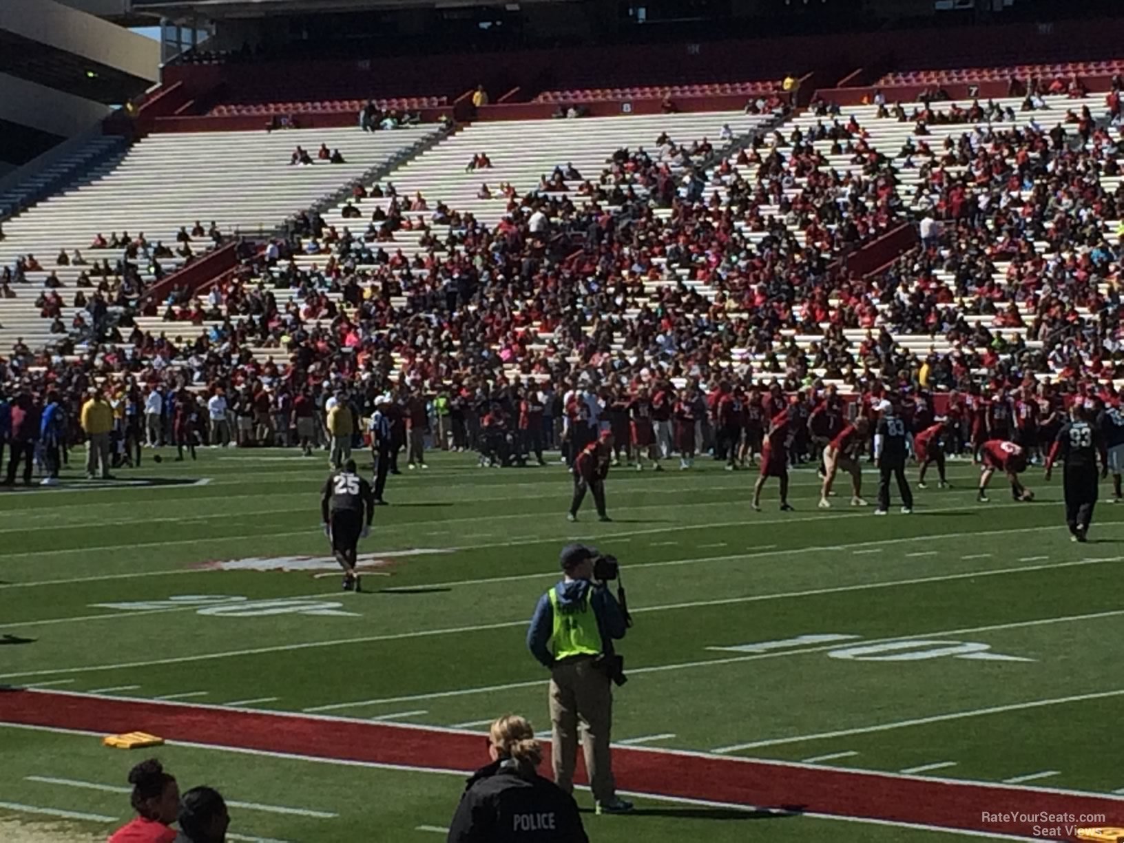 section 26, row 15 seat view  - williams-brice stadium