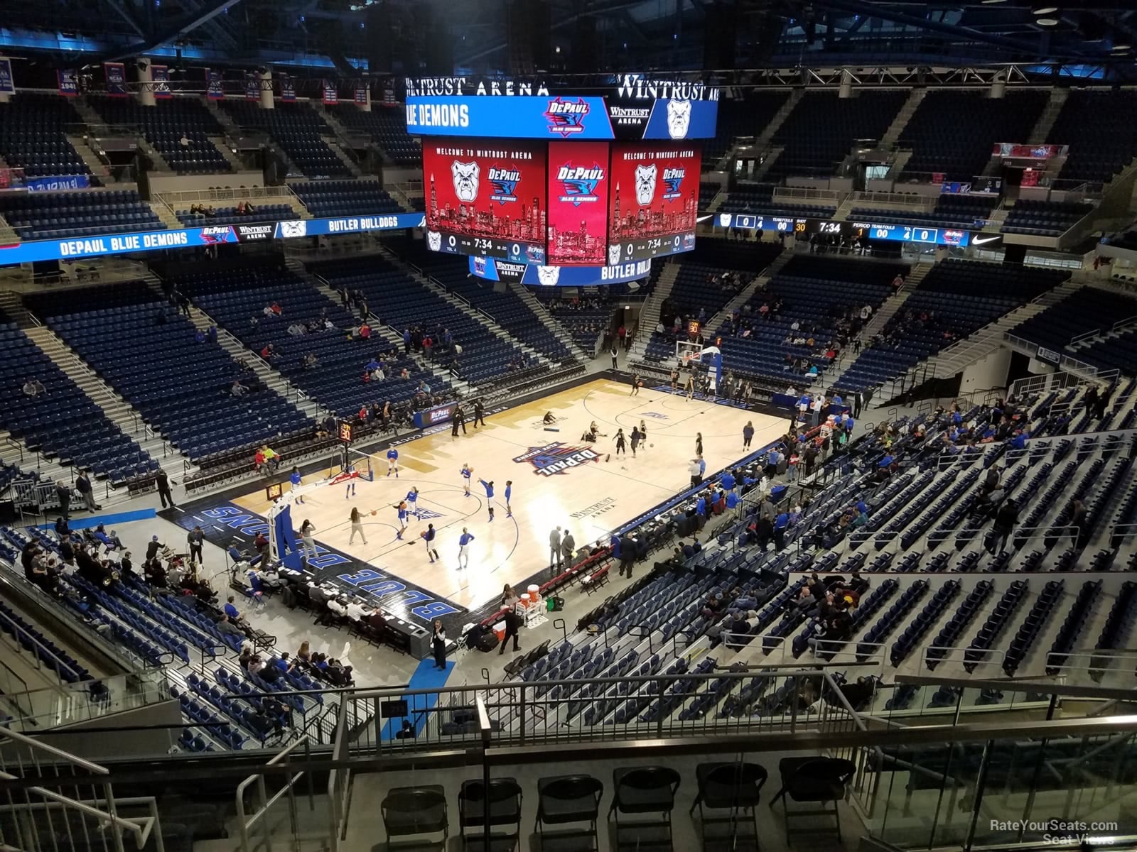 Section 213 at Wintrust Arena - RateYourSeats.com