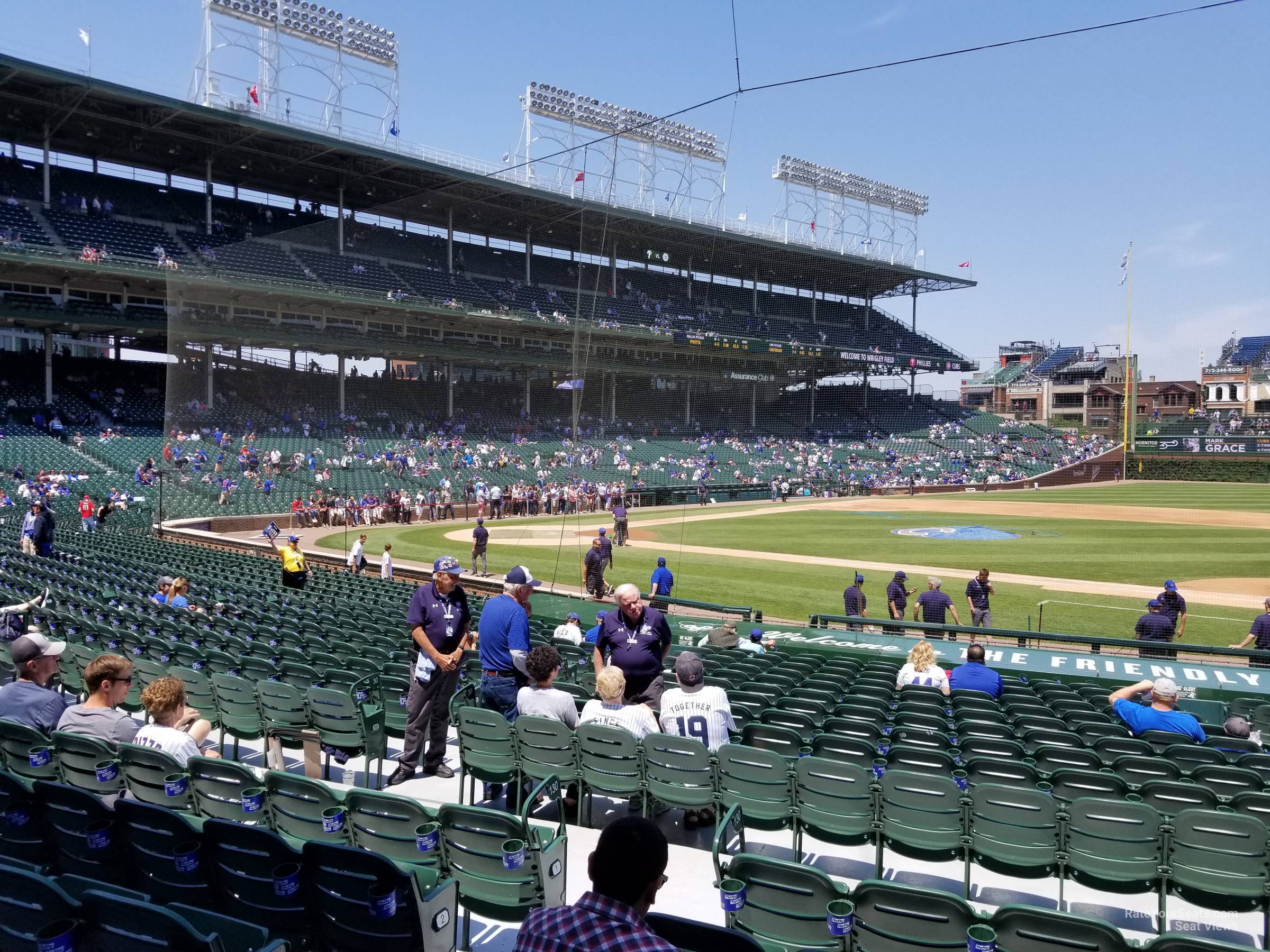 Wrigley Field Covered Seating Chart