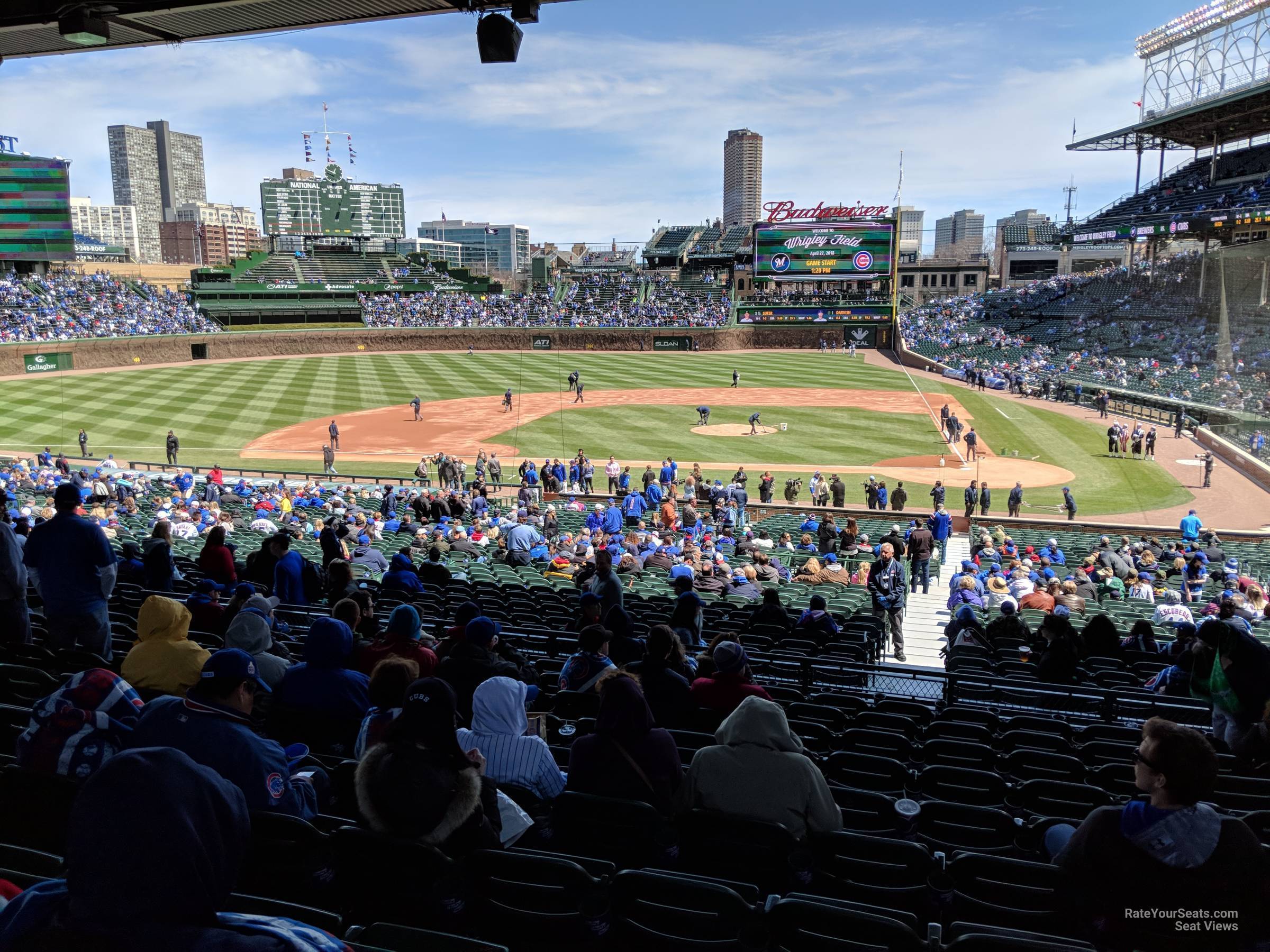 Section 213 At Wrigley Field Rateyourseats Com