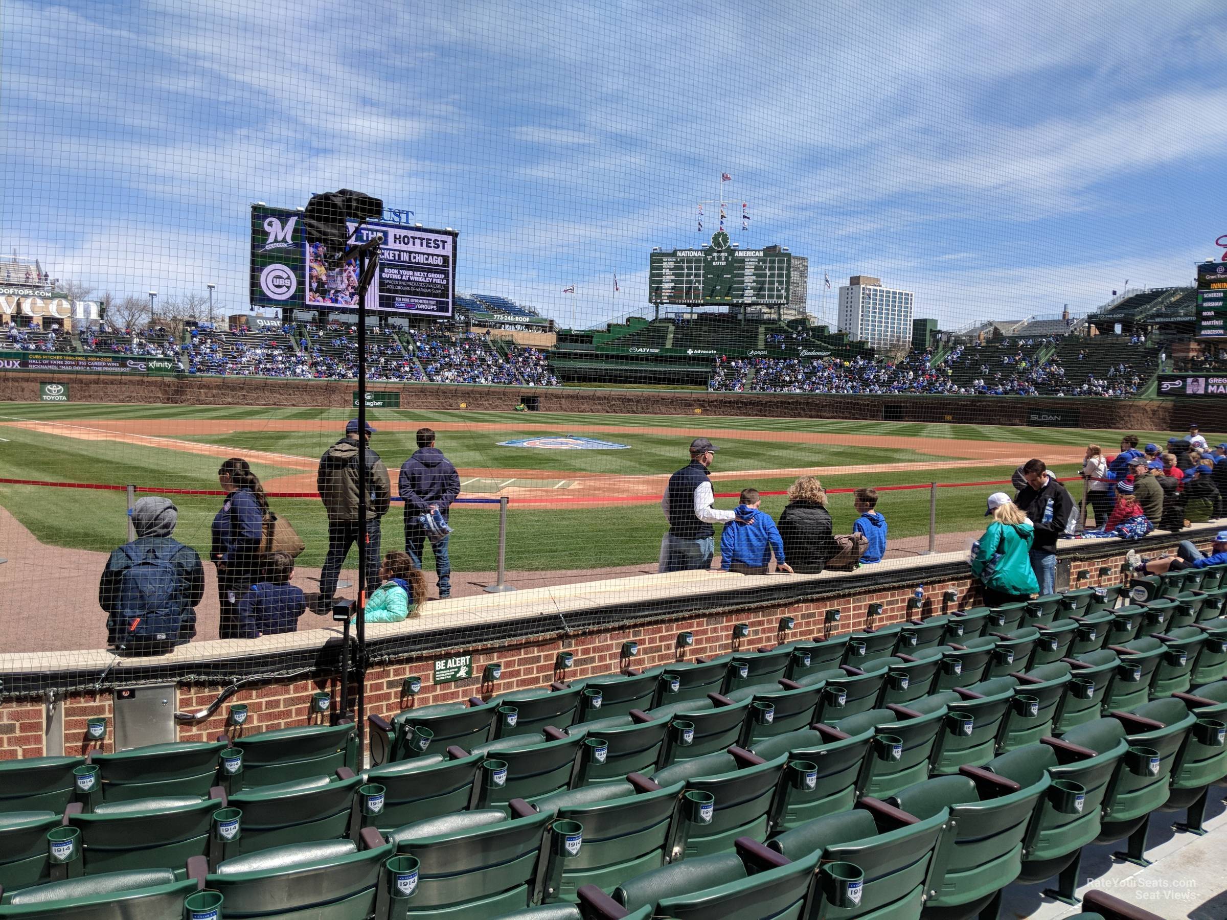 Wrigley Field 1914 Club Seating Chart