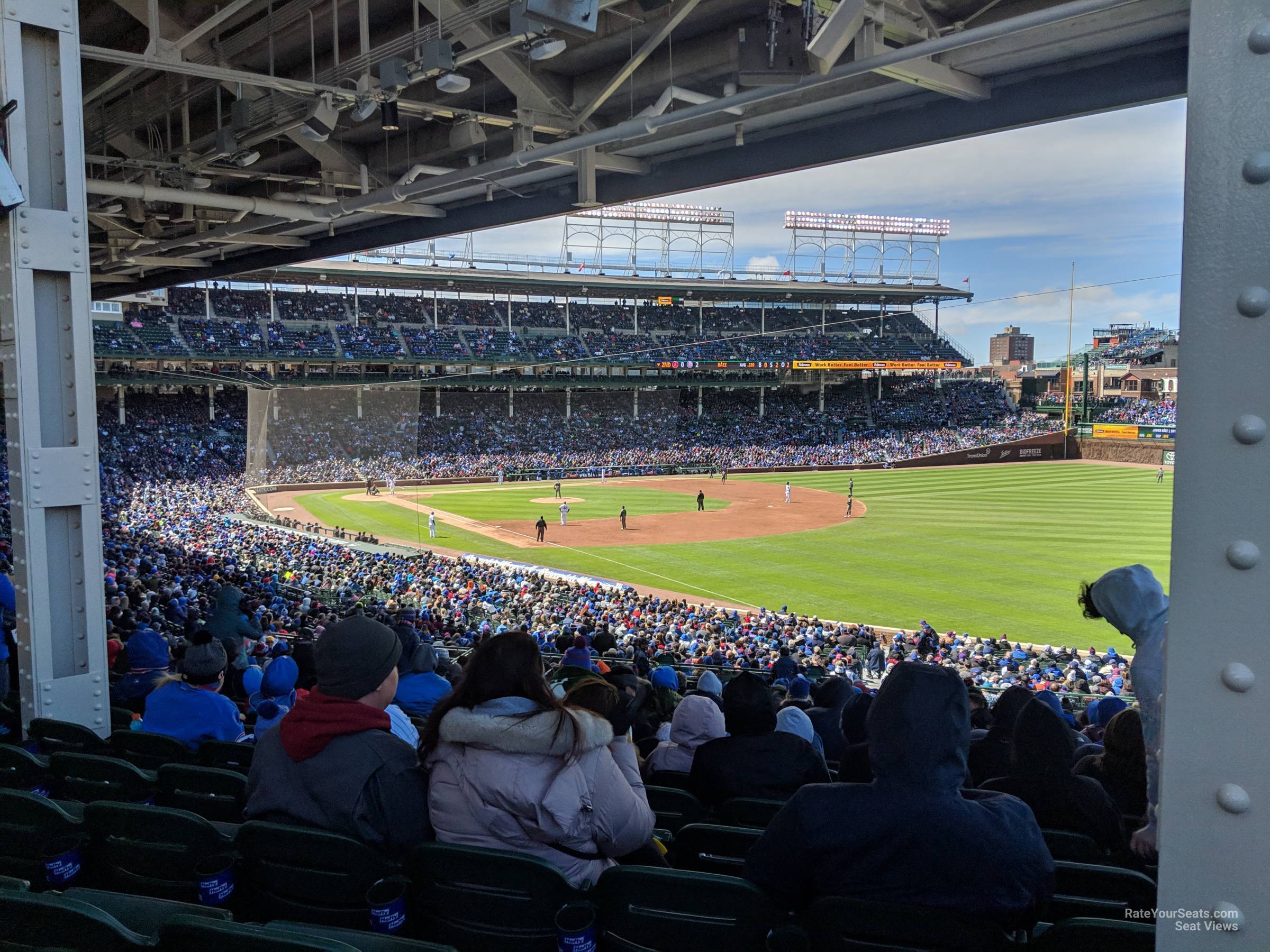 section 231, row 21 seat view  for baseball - wrigley field