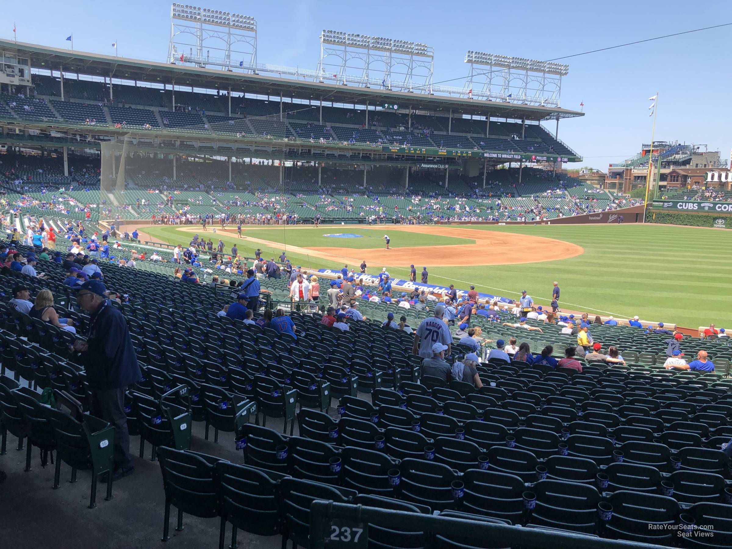 Wrigley Field Seating Chart Section 229