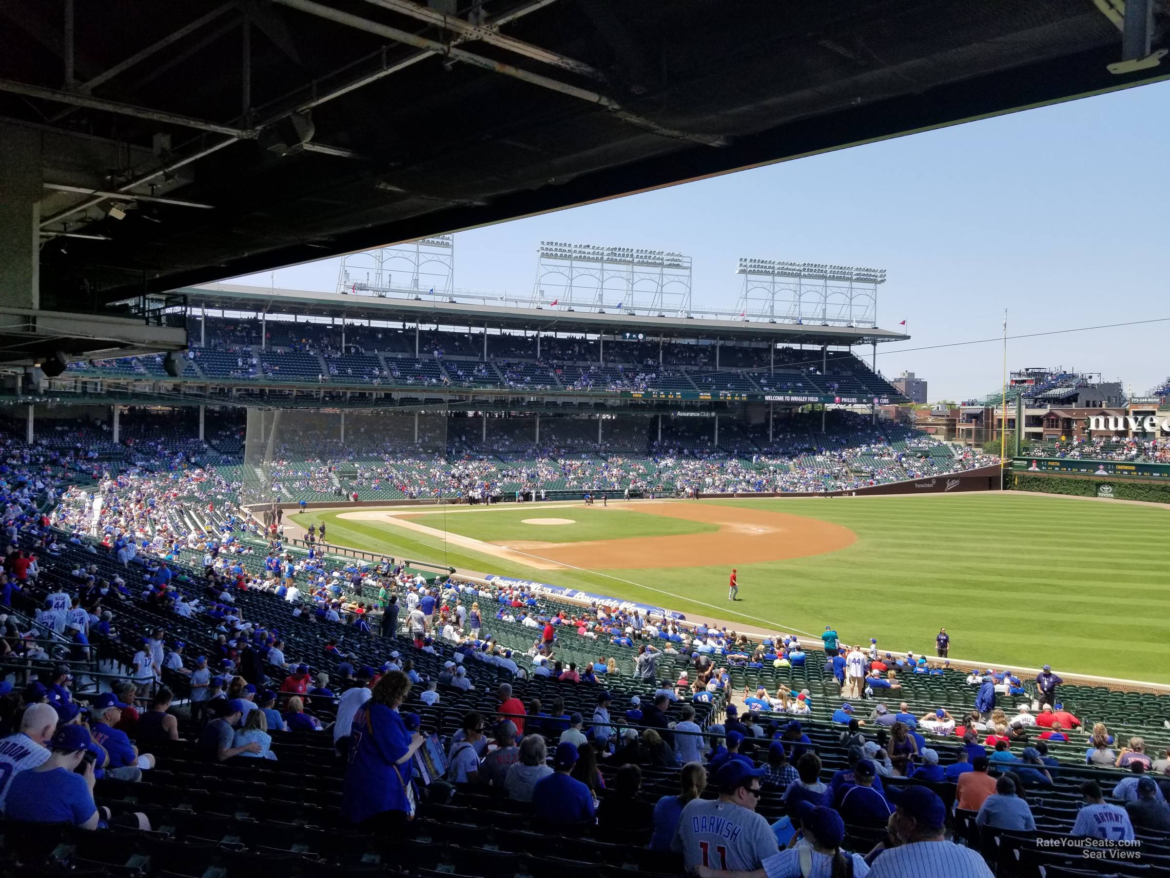 Wrigley Seating Chart View