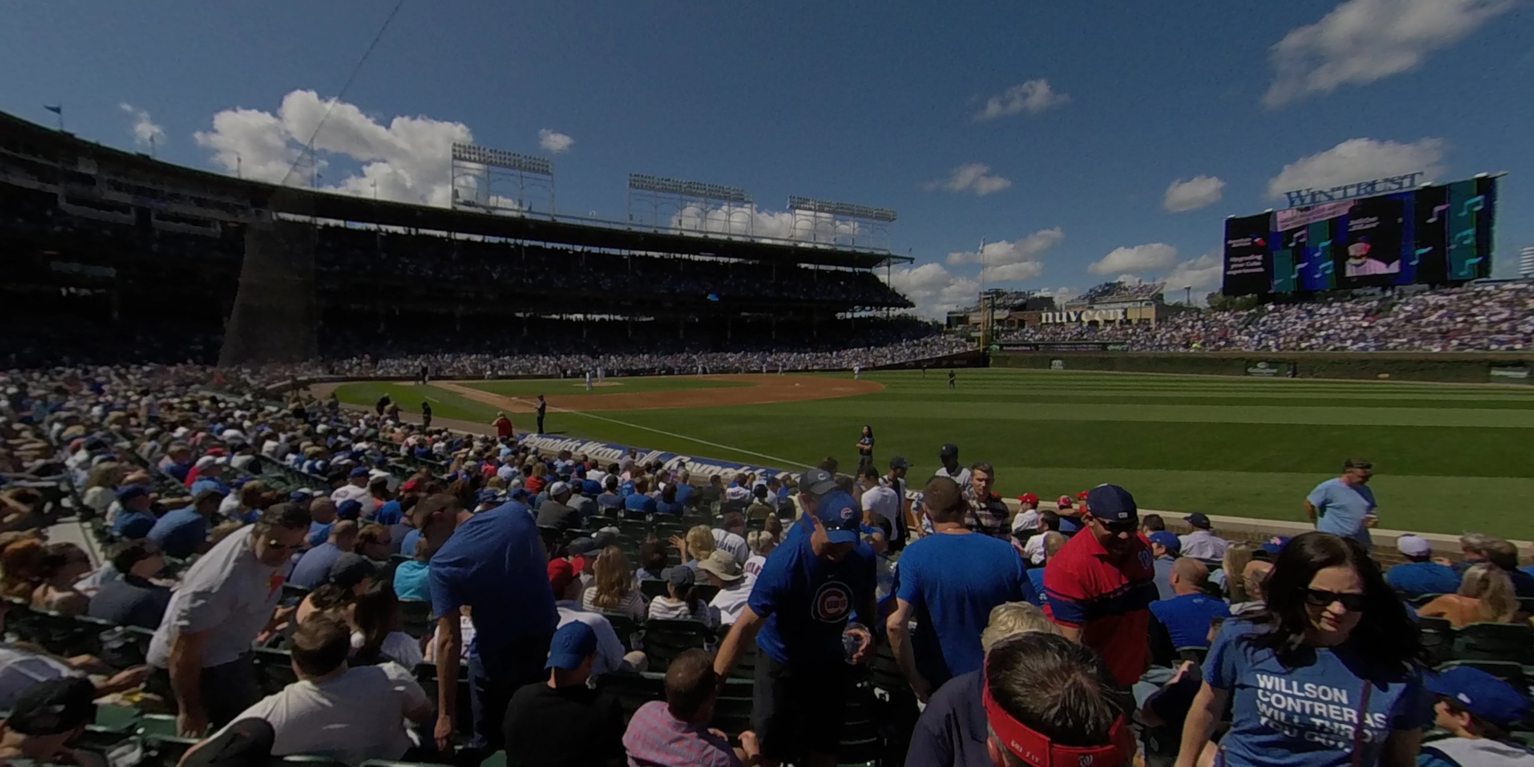section 30 panoramic seat view  for baseball - wrigley field