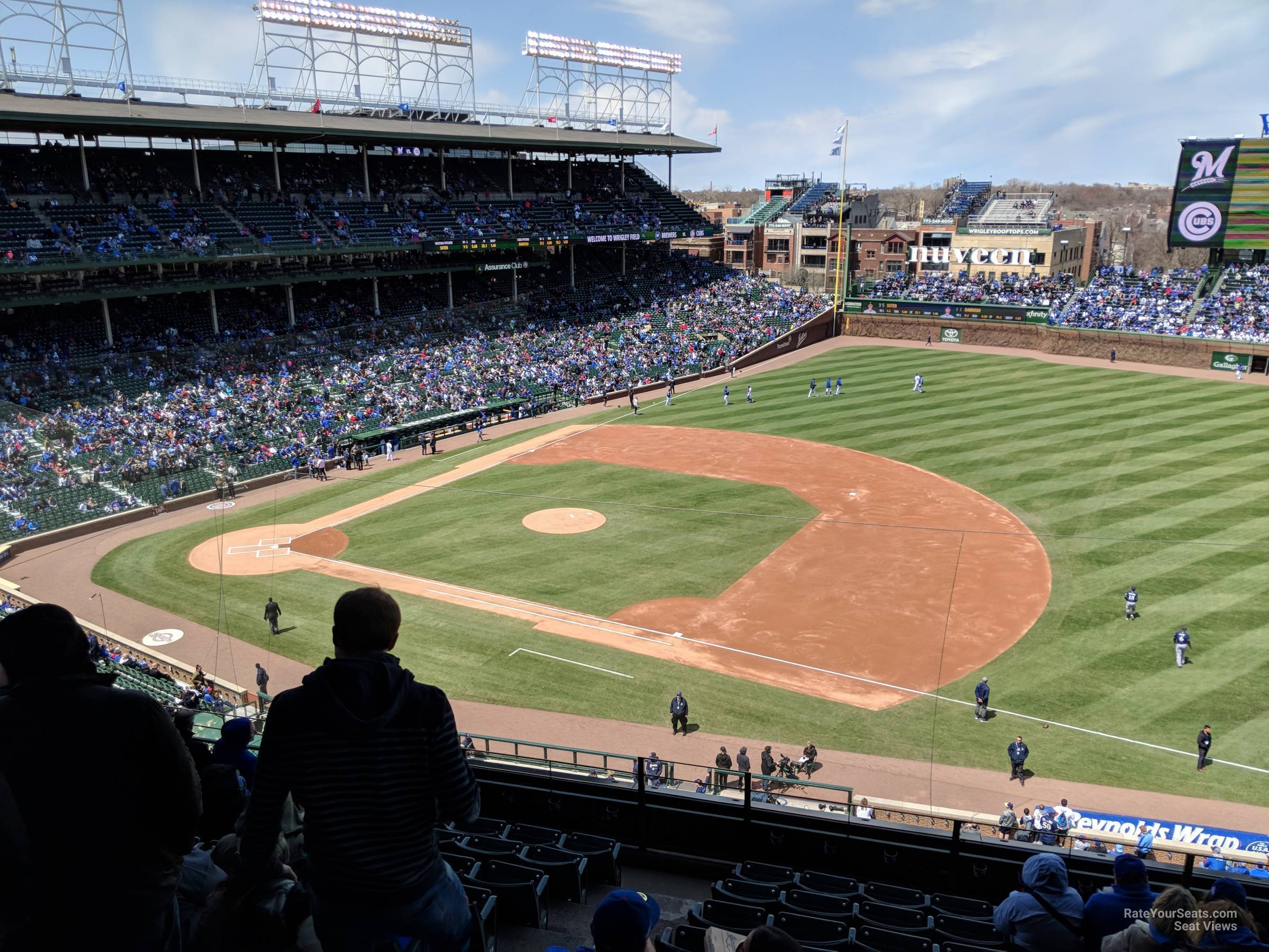 Wrigley Field Section 327 Chicago Cubs
