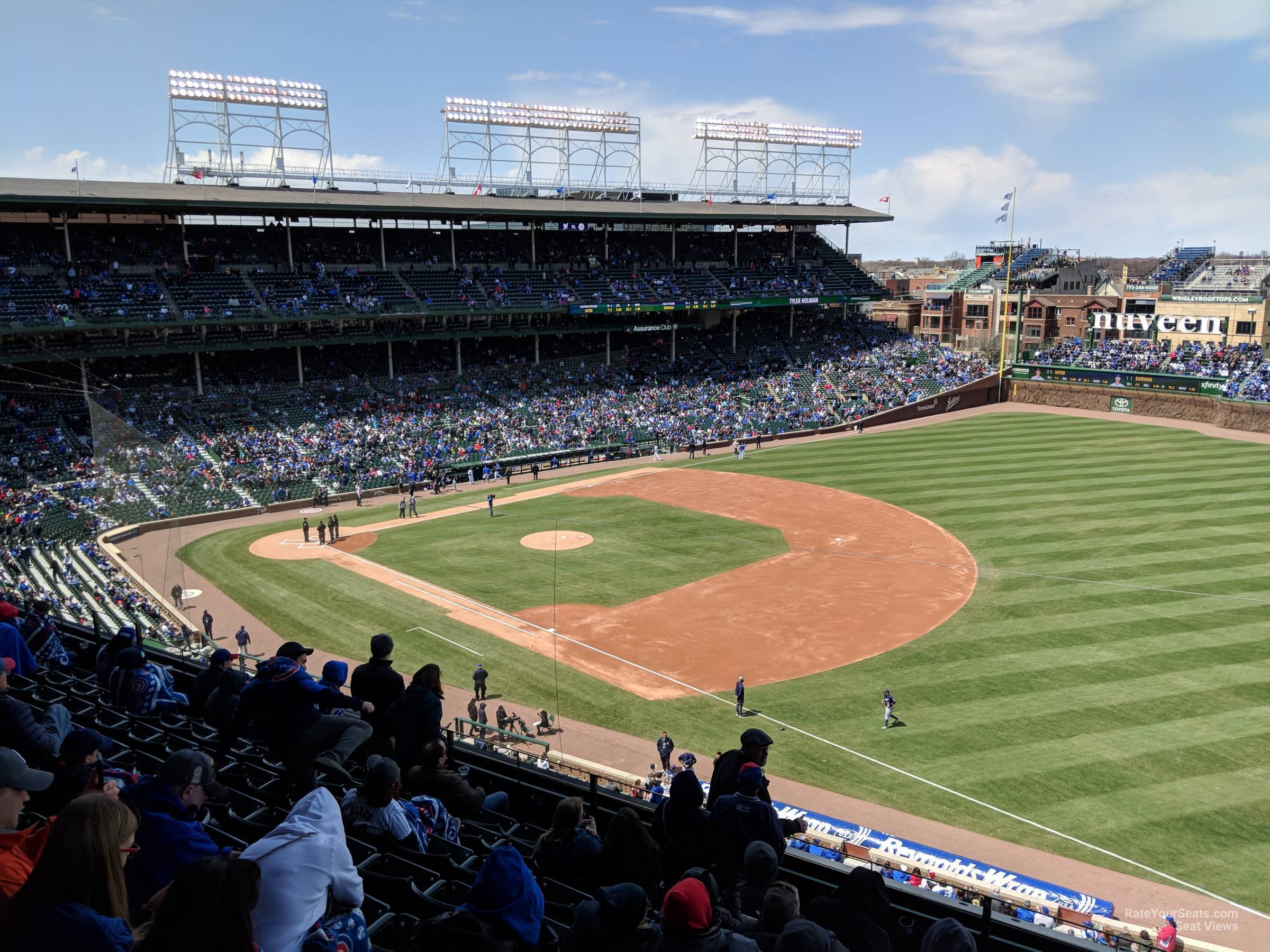 wrigley field section 329 chicago cubs rateyourseats com wrigley field interactive seating chart