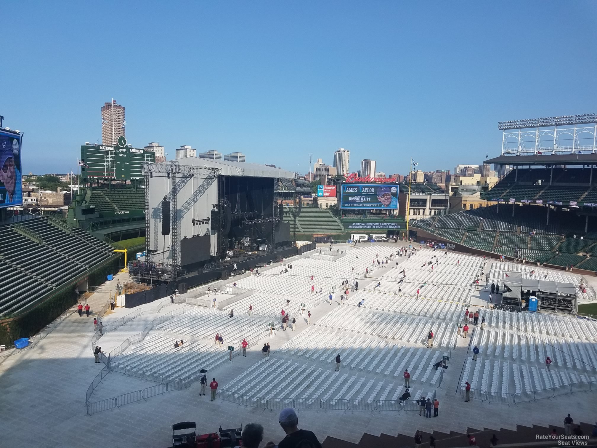 Section 305 at Wrigley Field