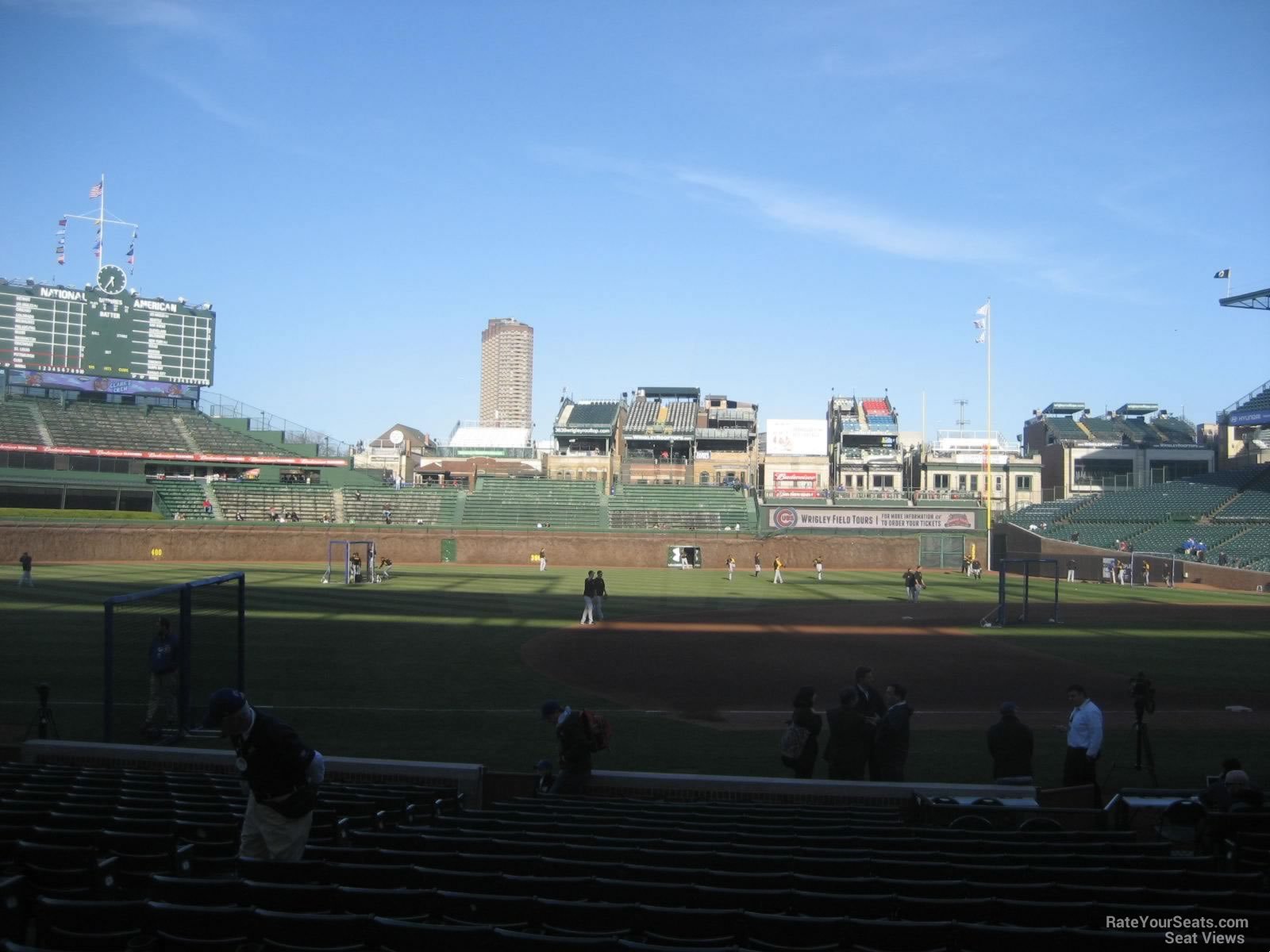 Wrigley Field Section 109 - Chicago Cubs - RateYourSeats.com