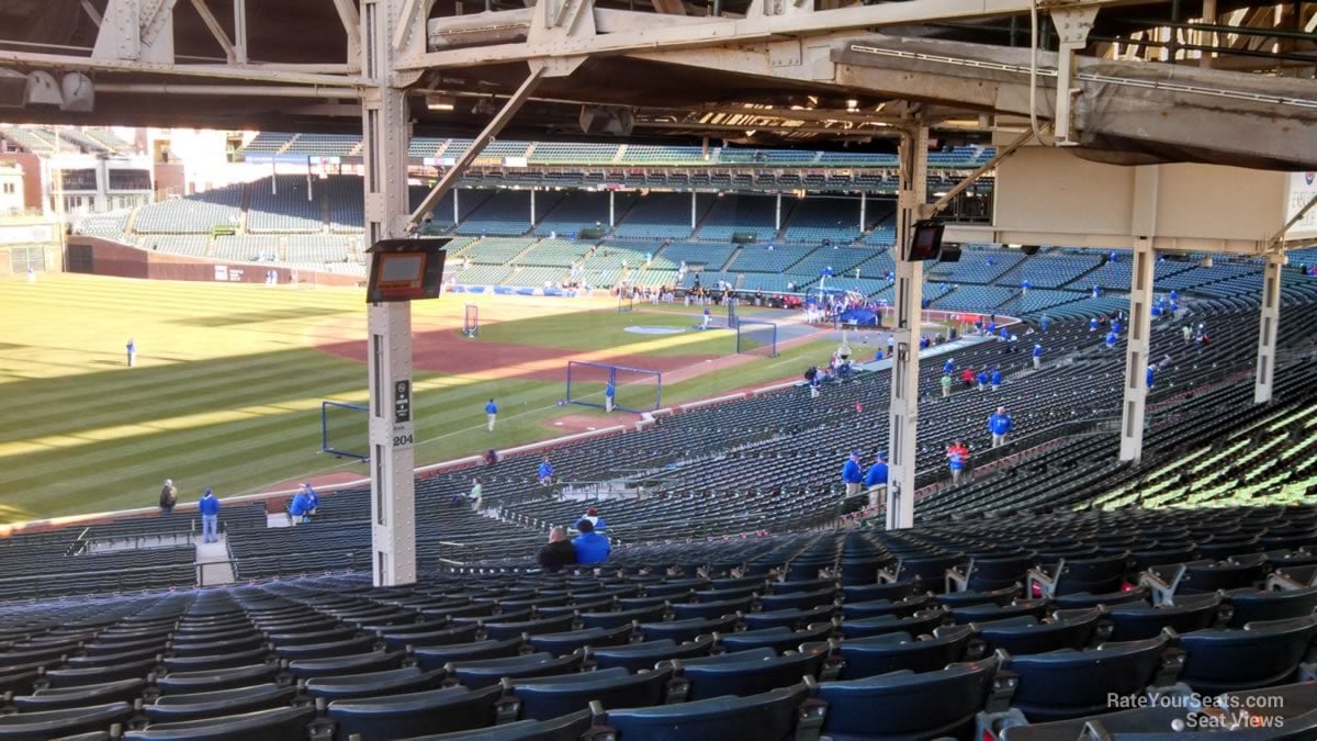Section 204 at Wrigley Field Chicago Cubs