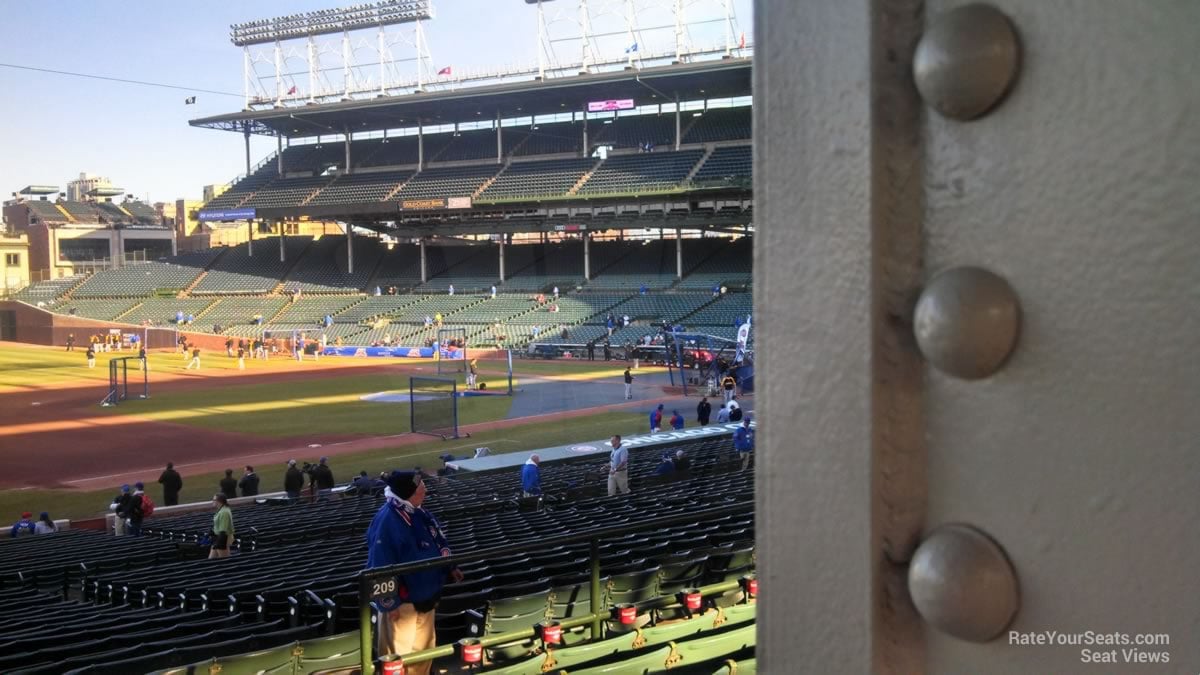 Chicago Cubs - Wrigley Field Section 209 - RateYourSeats.com