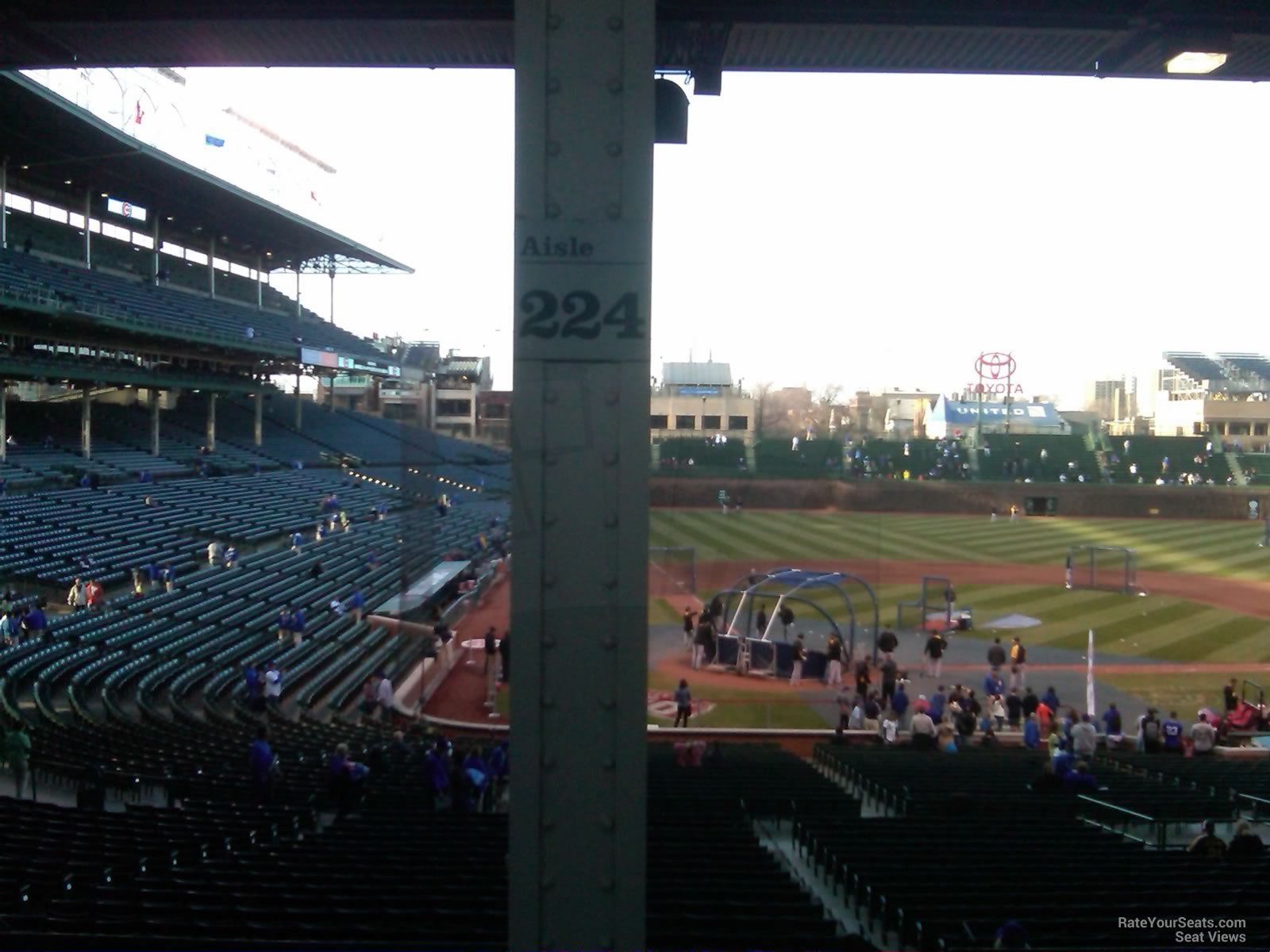 Wrigley Field Obstructed View Seating Chart