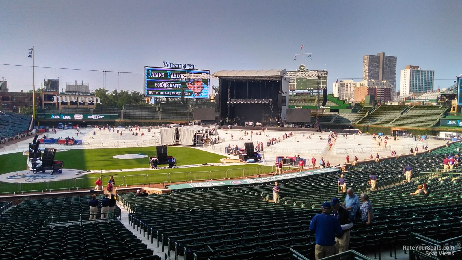Wrigley Field Section 226 Concert Seating