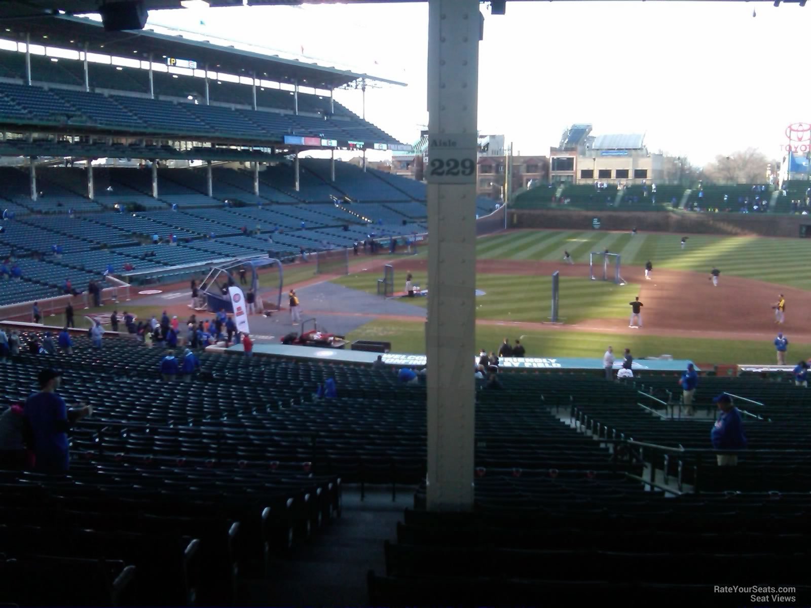 Wrigley Field Seating Chart Section 229