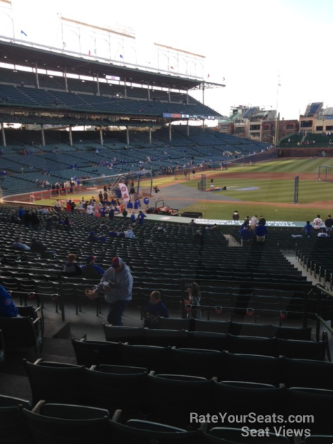 section 223, row 8 seat view  for baseball - wrigley field