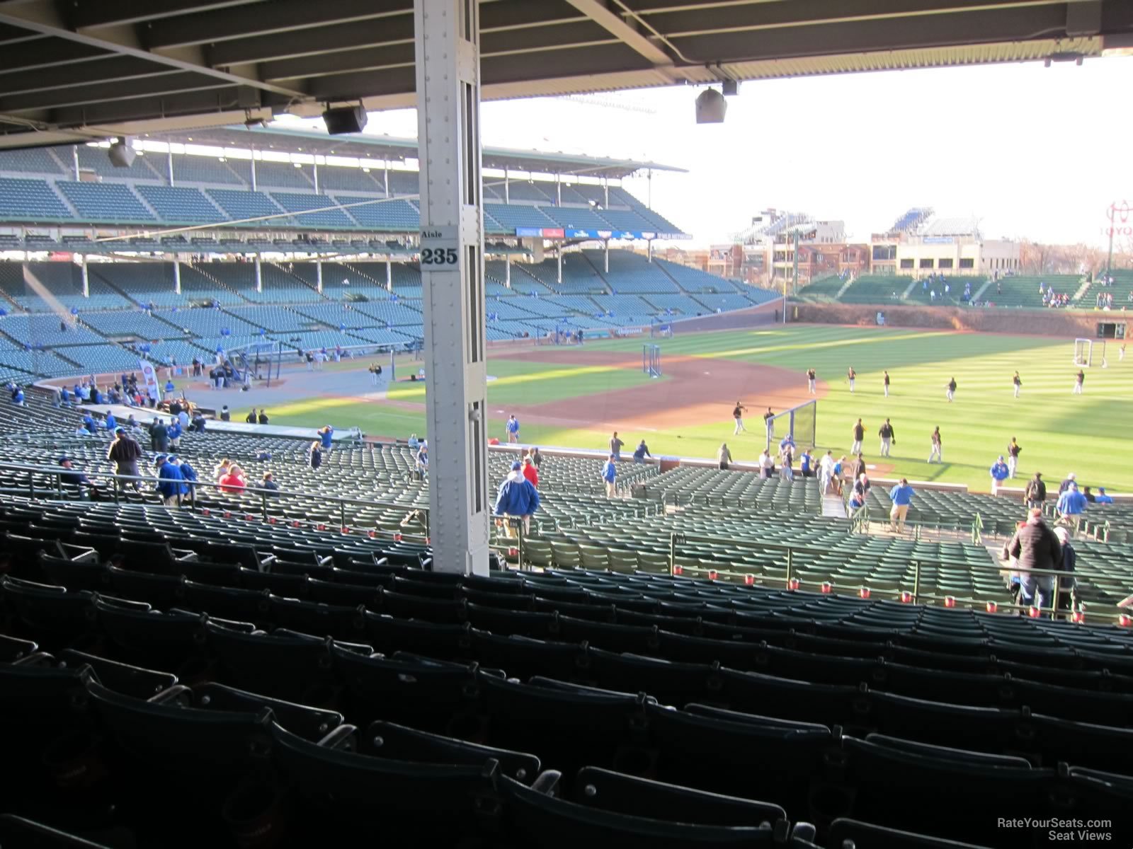 Wrigley Field Obstructed View Seating Chart