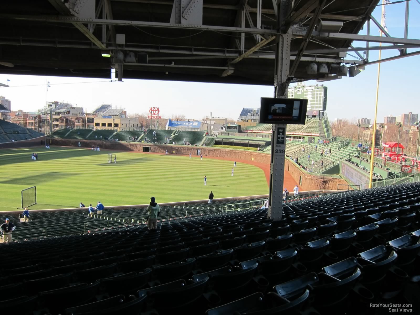 Wrigley Field Seating Chart Section 229