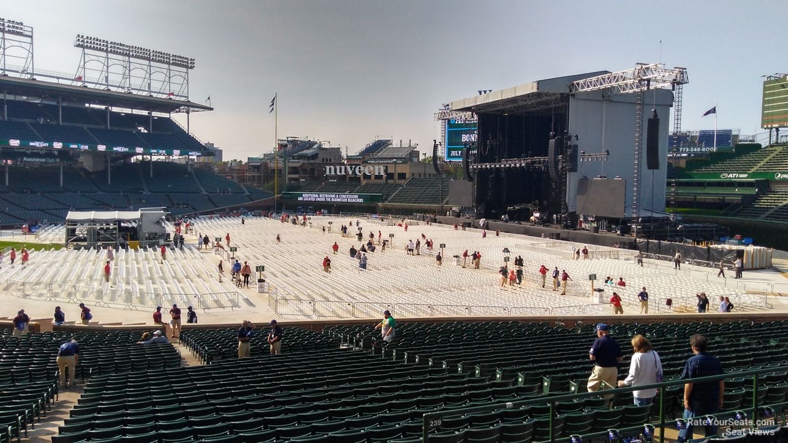 Section 230 at Wrigley Field for Concerts