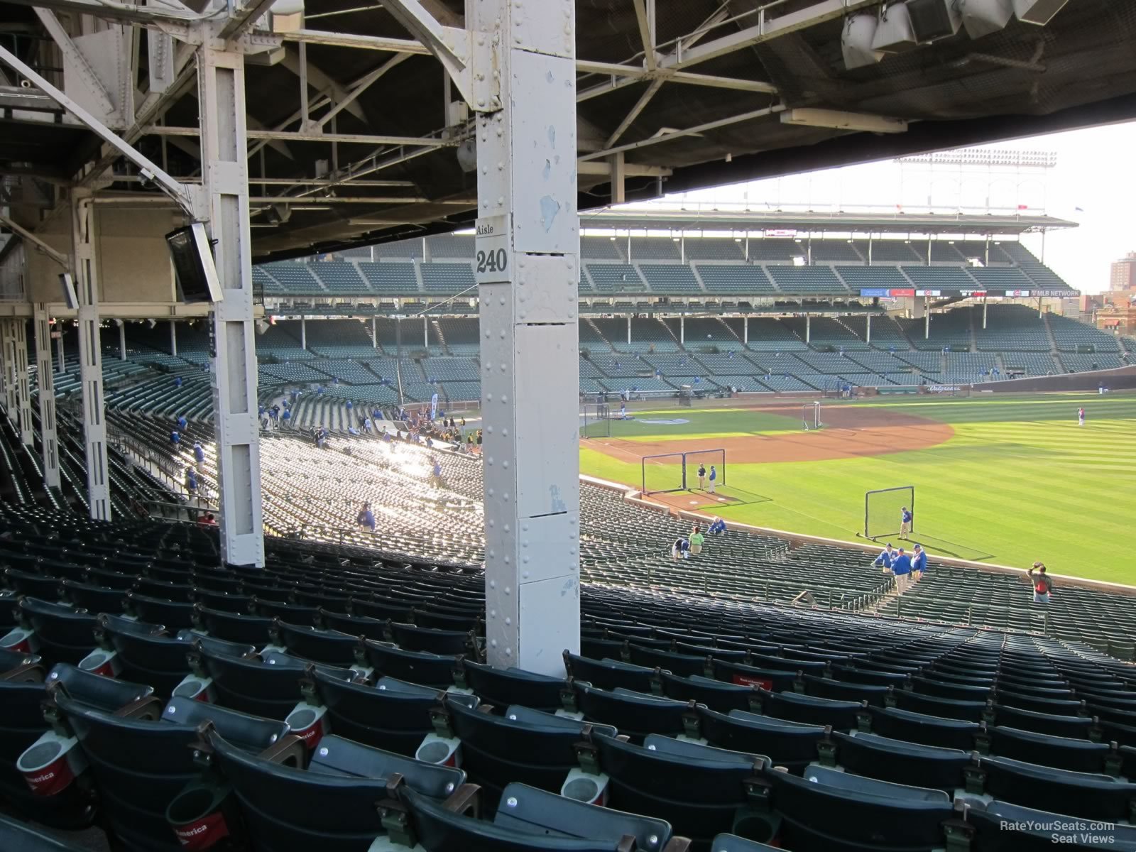 Wrigley Field Seating Chart With Row Numbers