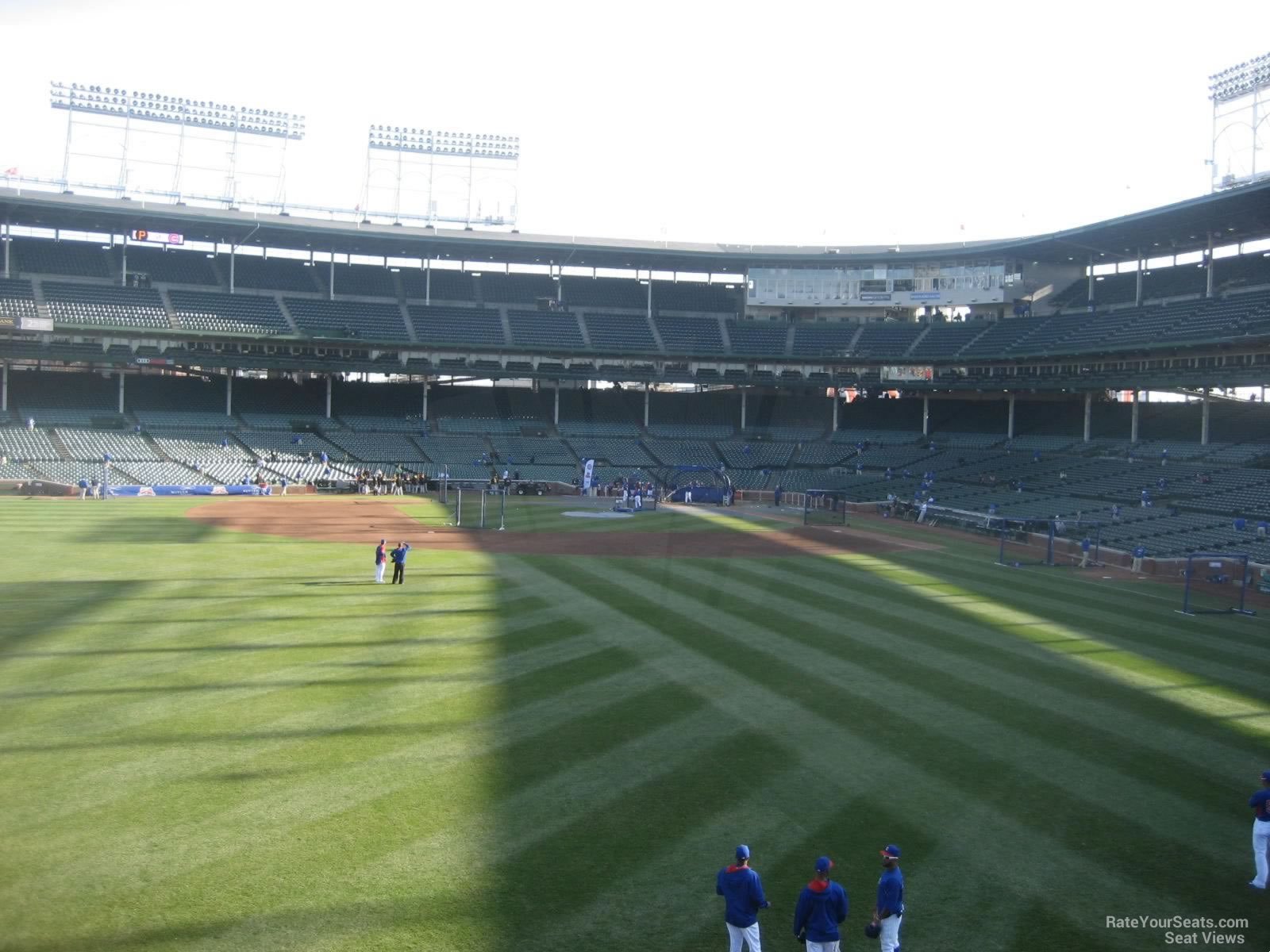 section 504, row 6 seat view  for baseball - wrigley field
