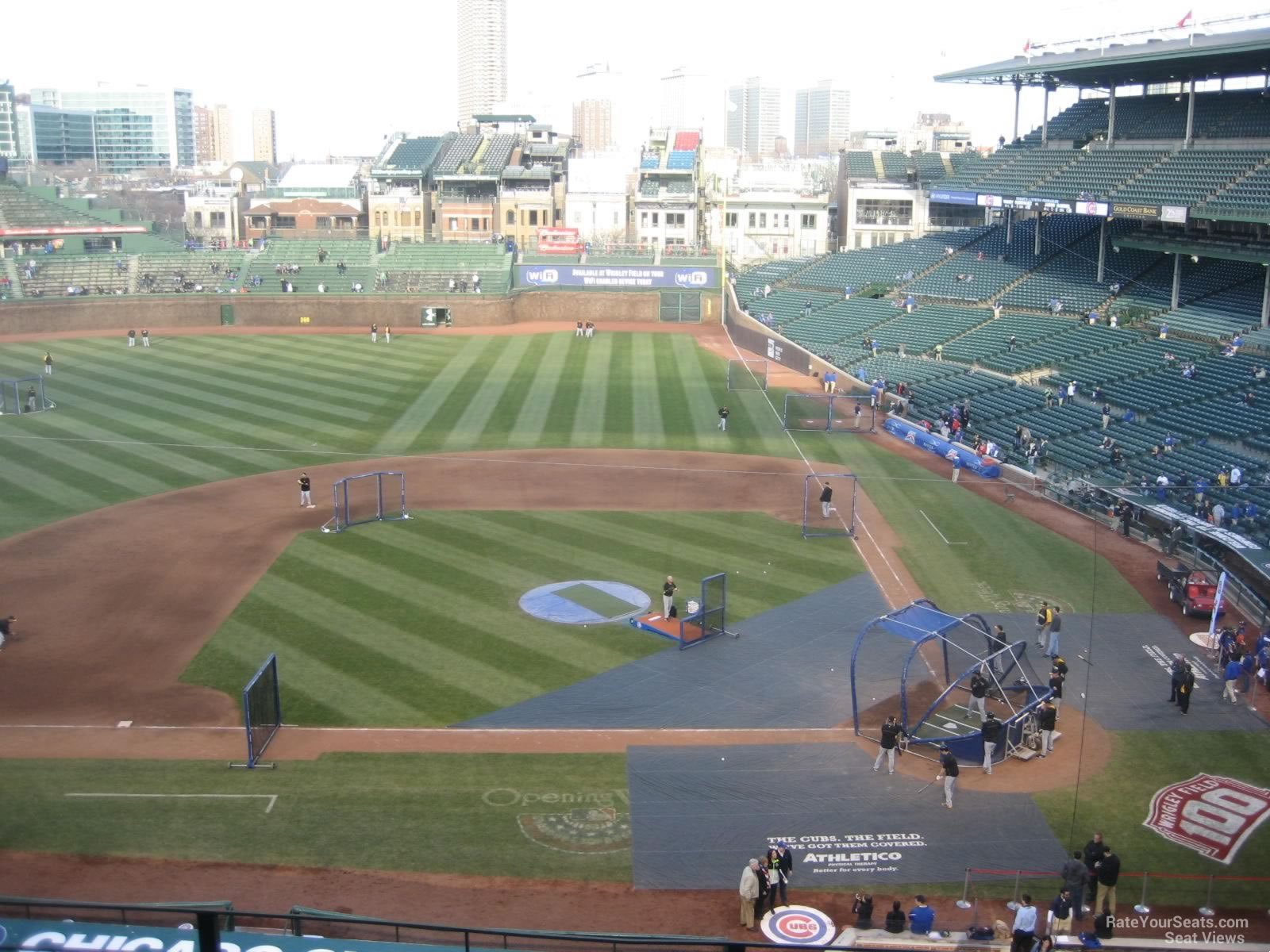 Wrigley Field Covered Seating Chart