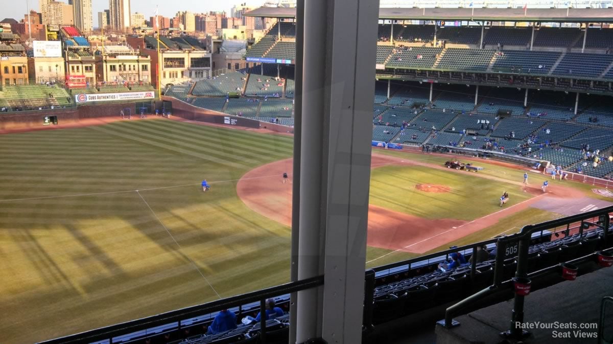 Wrigley Field Section 505 - Chicago Cubs - RateYourSeats.com
