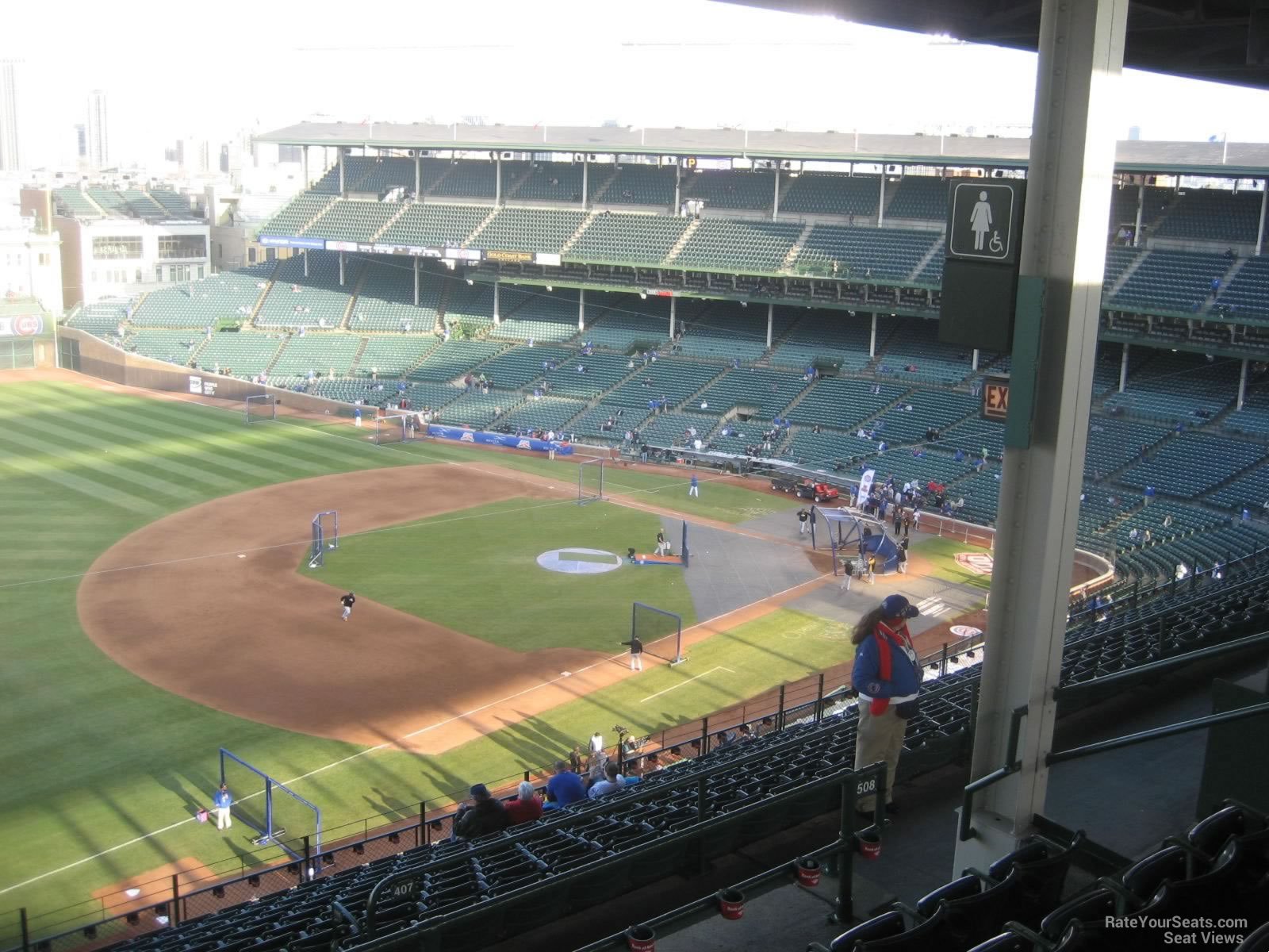 Wrigley Field Section 508 - Chicago Cubs - RateYourSeats.com