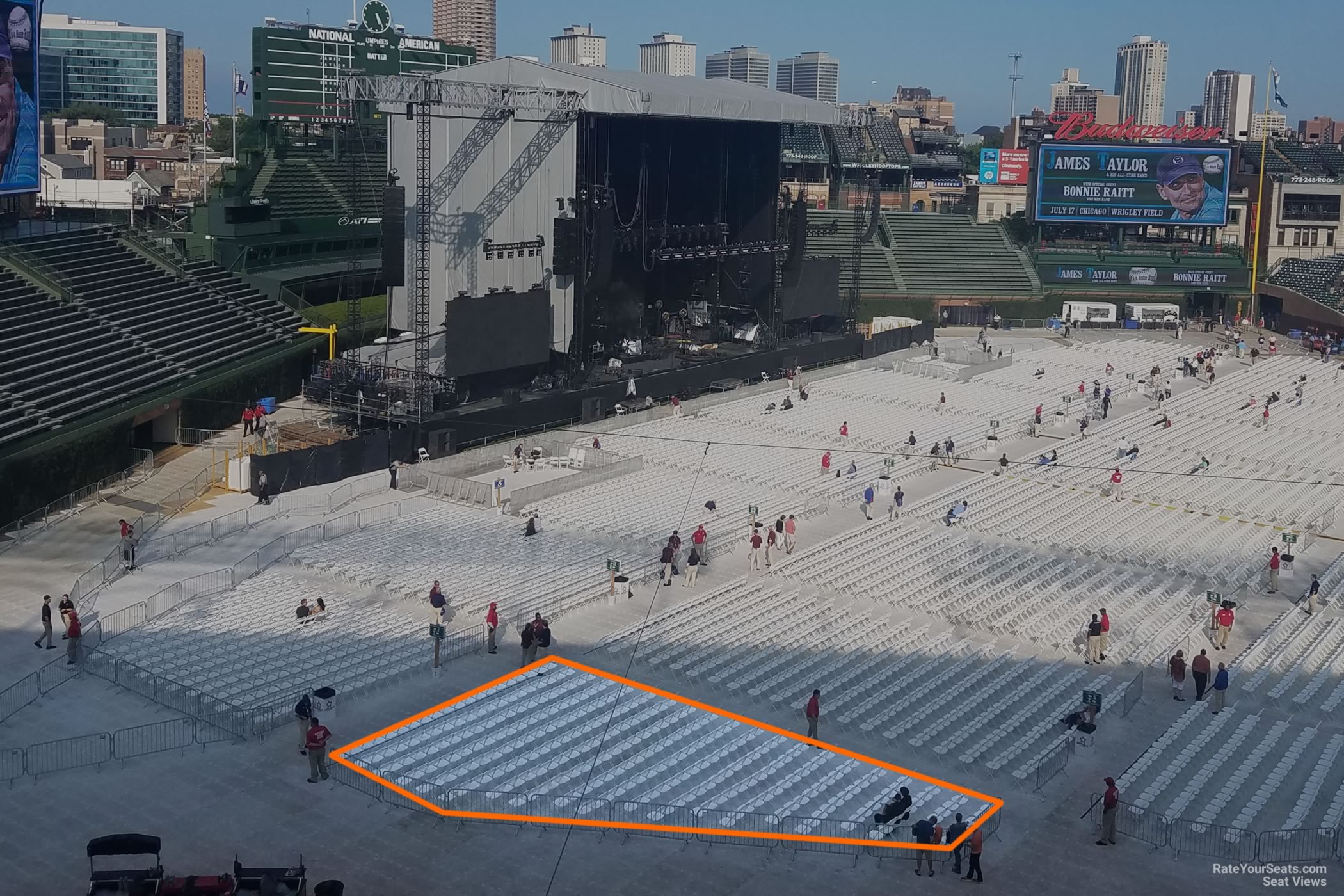 Wrigley Field Seats For Concerts Rateyourseats Com