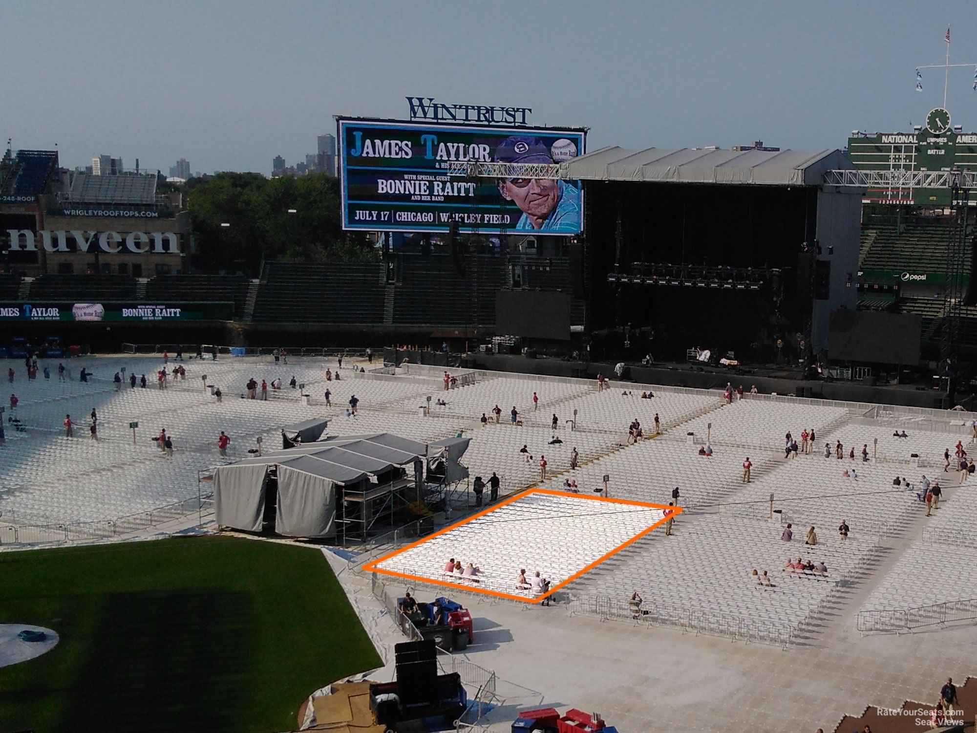 Wrigley Field Seats For Concerts