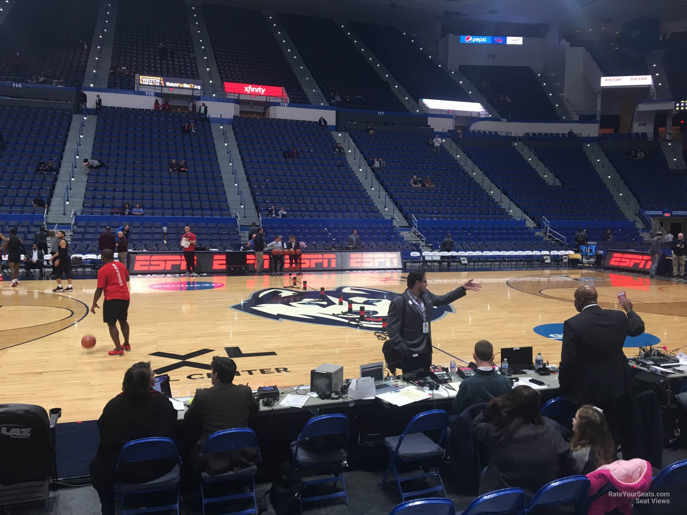 Xl Center Seating Chart Row Aa Matttroy