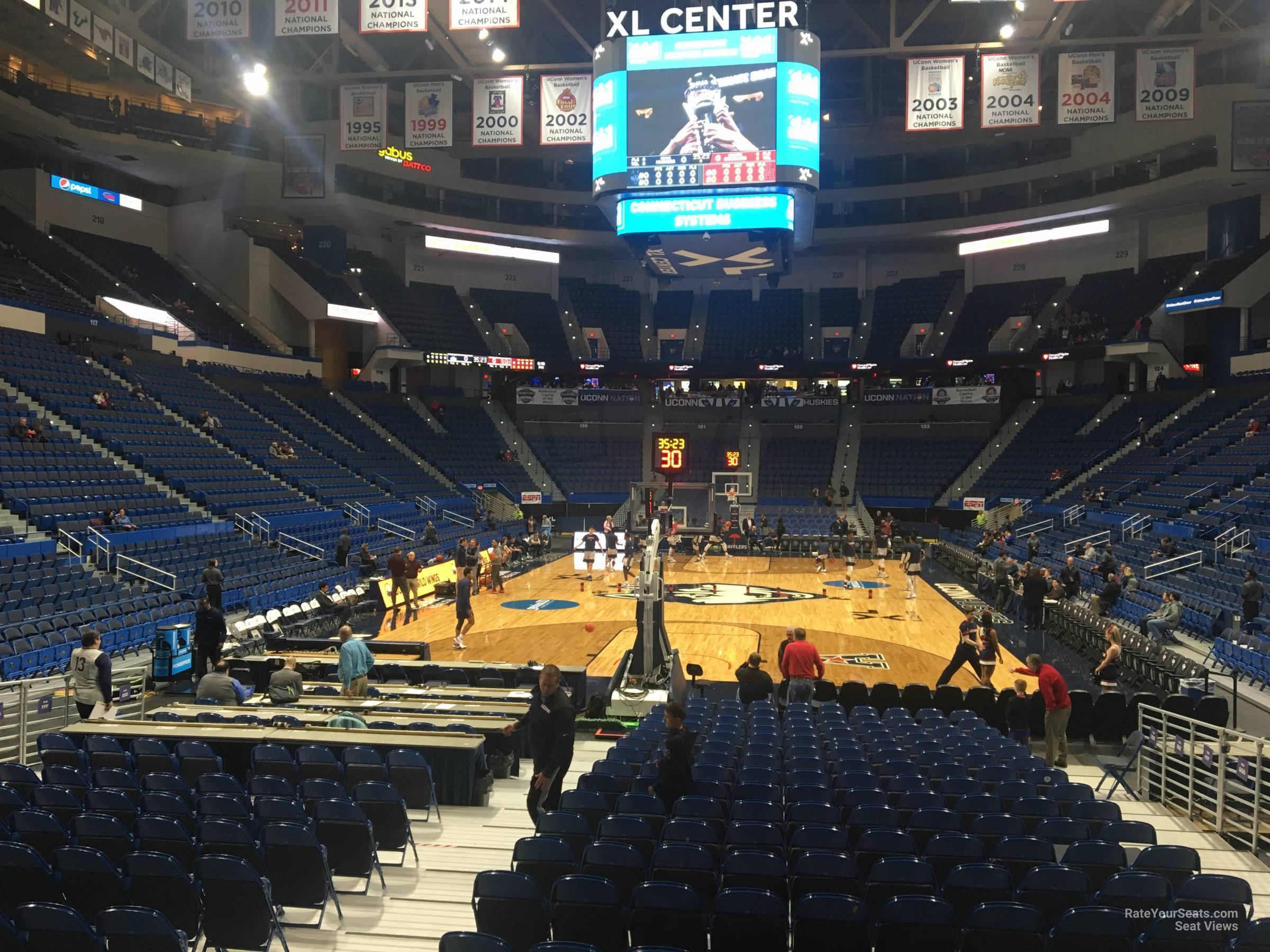 Section 109 at XL Center