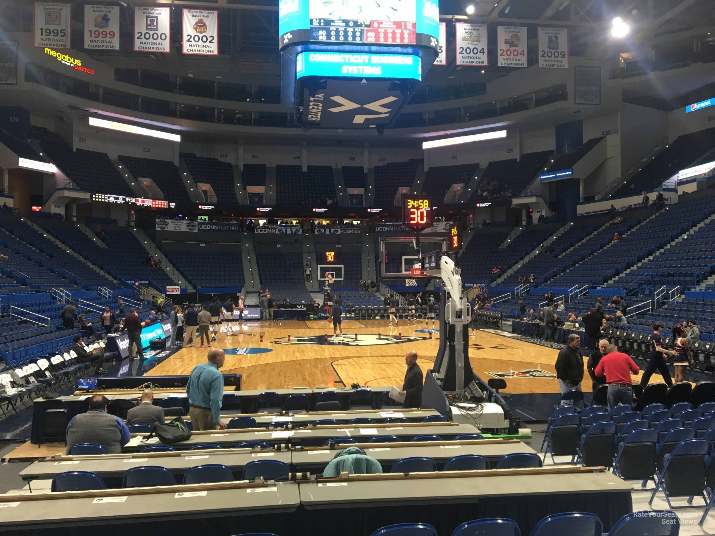 Section 110 at XL Center