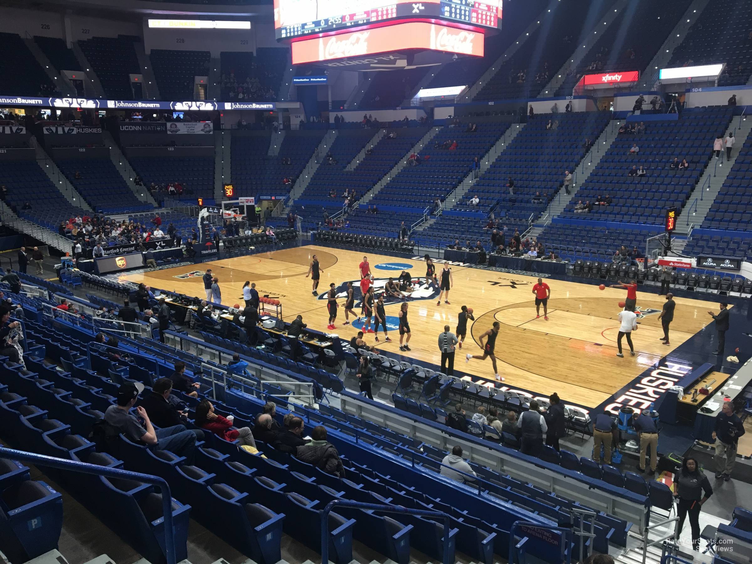 XL Center Section 113